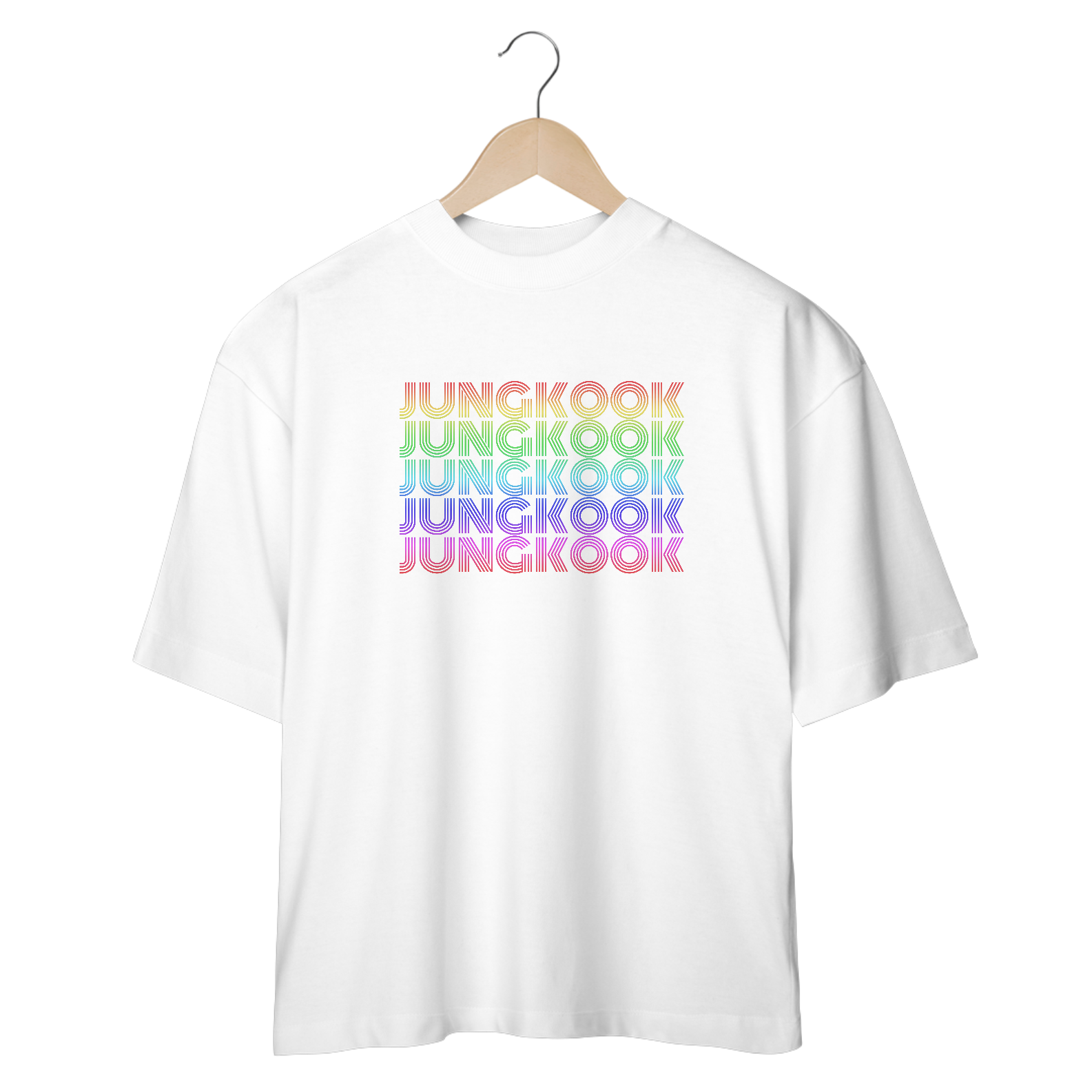 Nome do produto: Camiseta Oversized - Jung Kook
