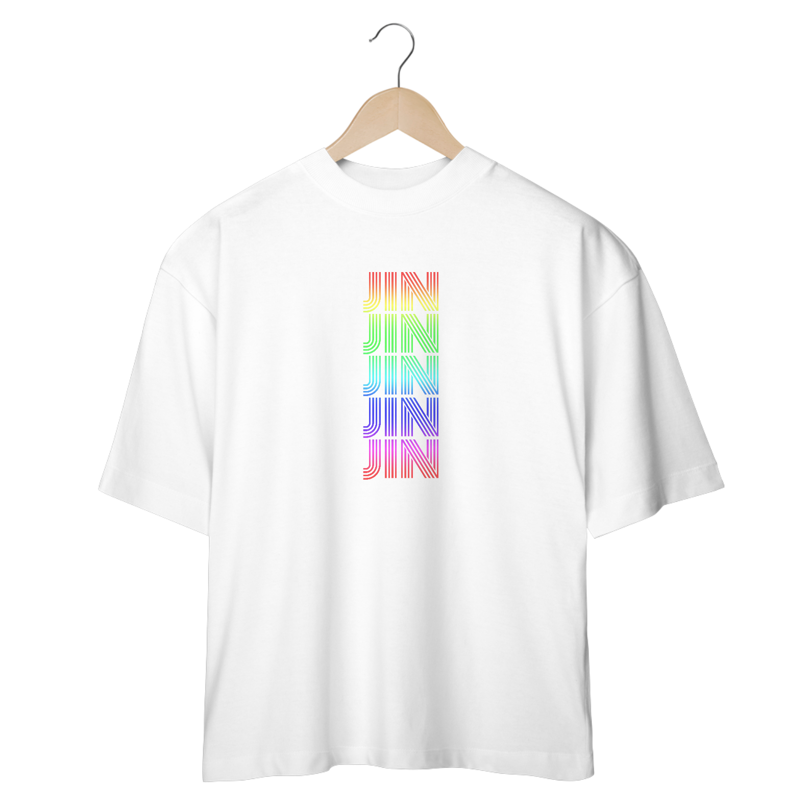 Nome do produto: Camiseta Oversized - JIN