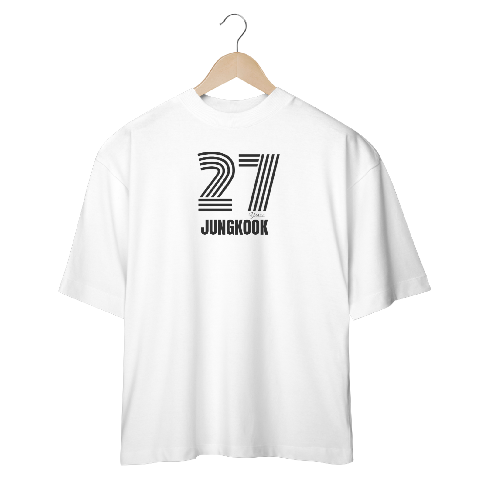 Nome do produto: Camiseta Oversized - Ed. 27 Years Jungkook