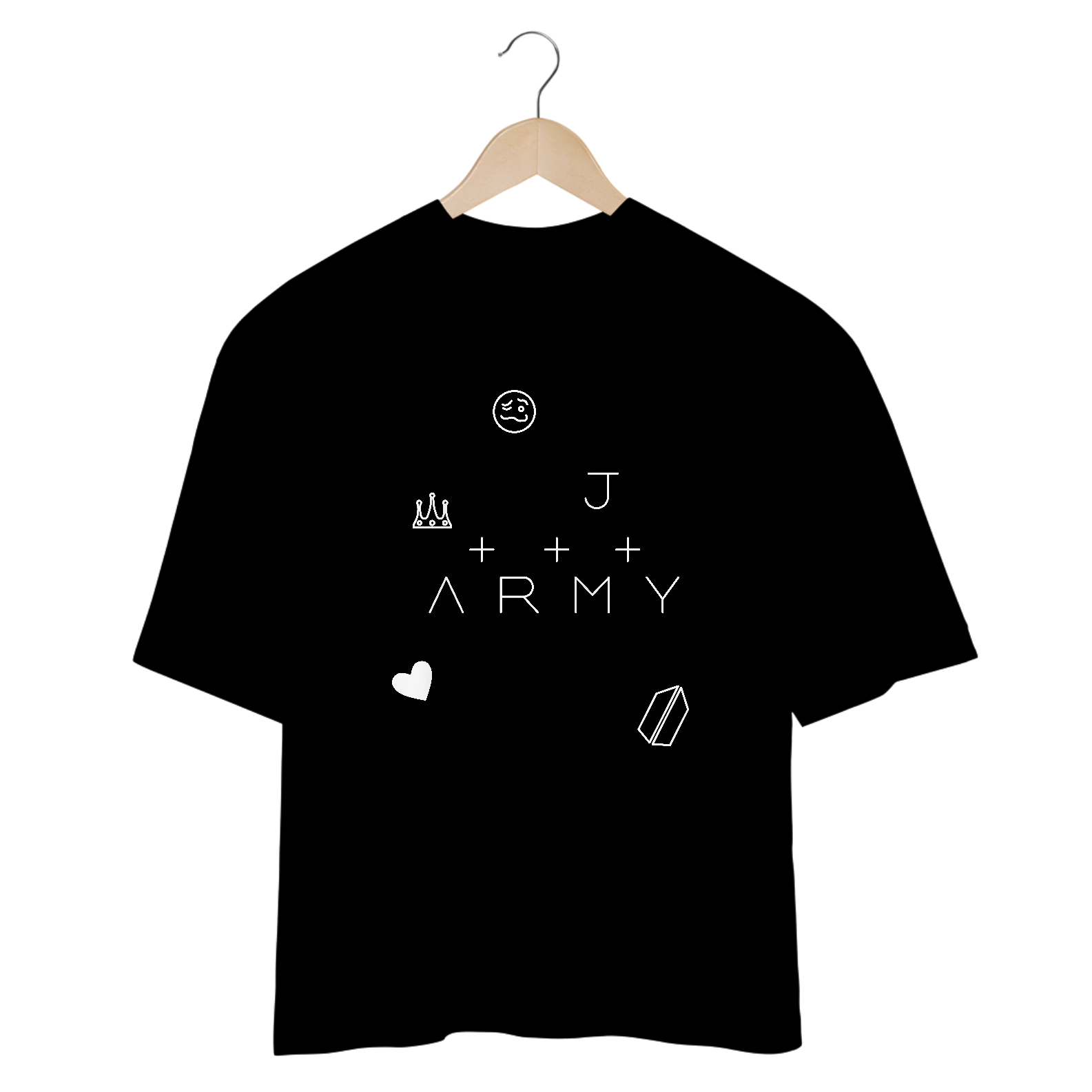 Nome do produto: Camiseta Oversize - Tatoo Army JK