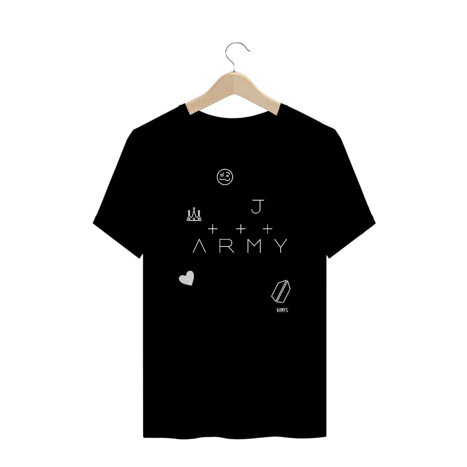 Nome do produto: T-Shirt Plus Size -  Army Tatoo