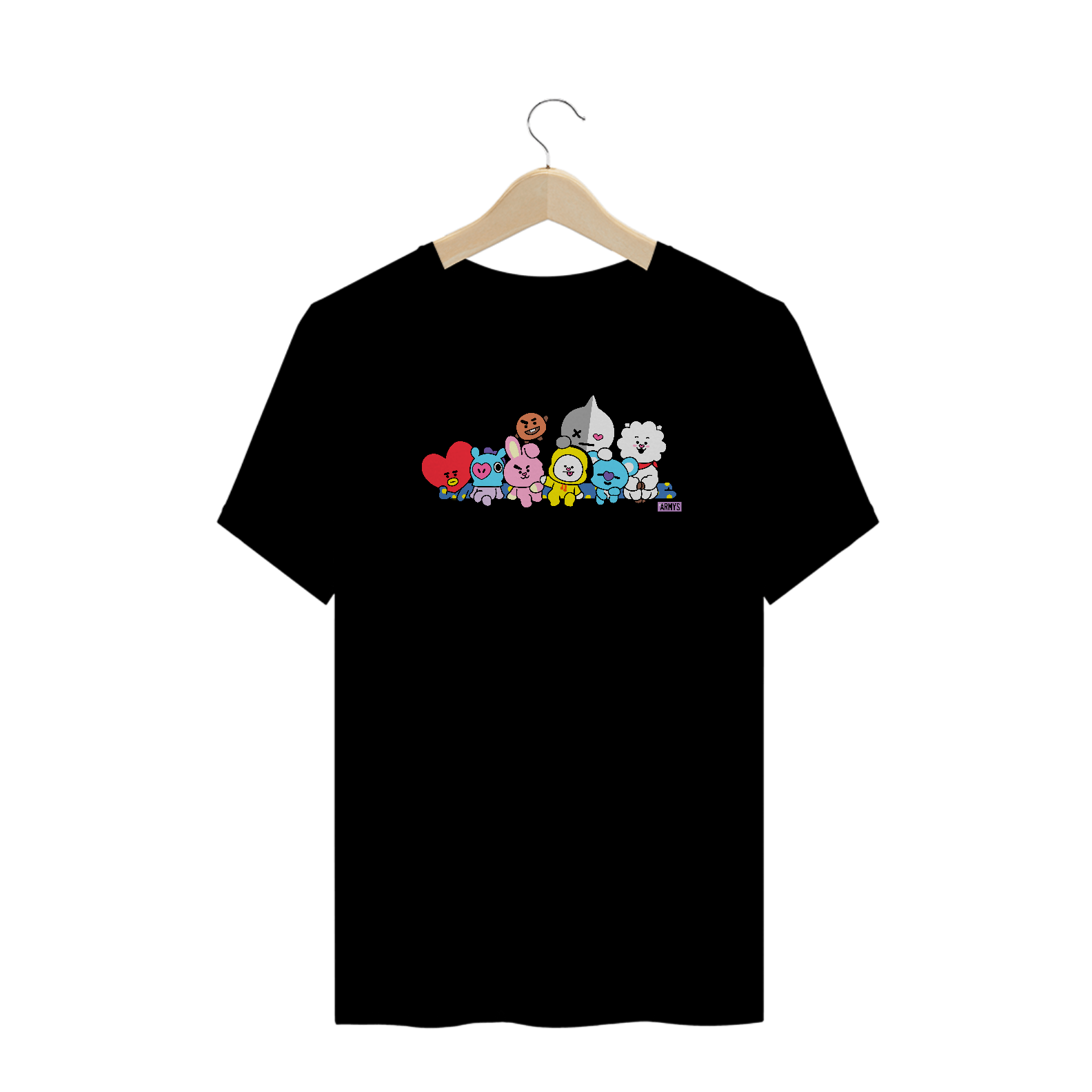 Nome do produto: T-Shirt Plus Size - bt21 