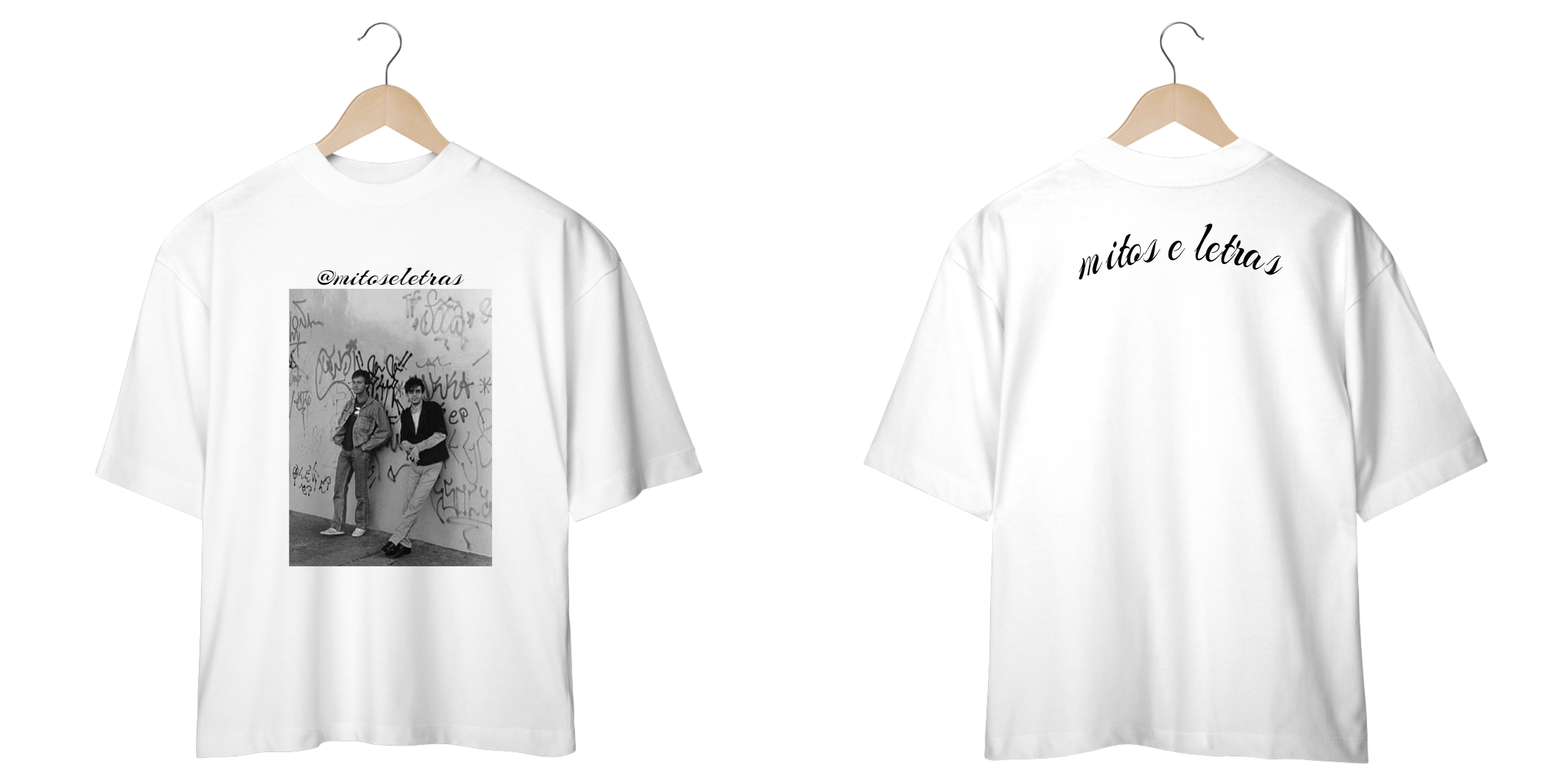 Nome do produto: CAMISETA OVERSIZE MITOS CLASSICO