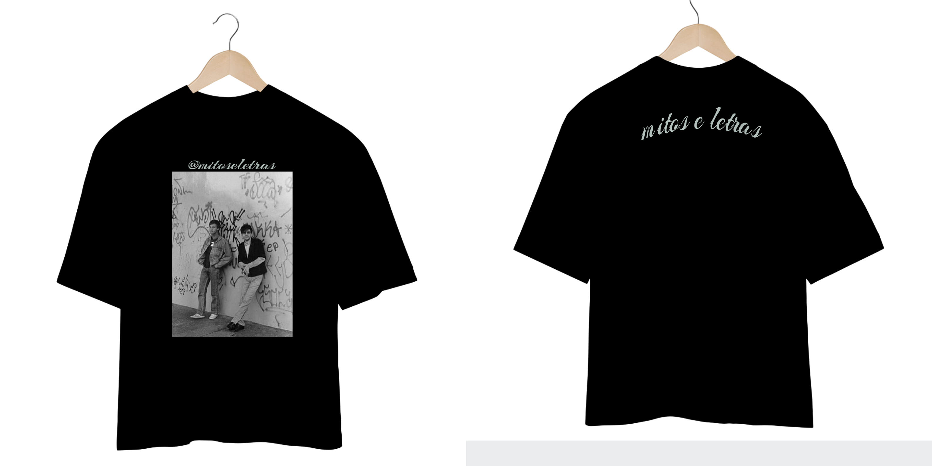 Nome do produto: CAMISETA OVERSIZE MITOS CLASSICO