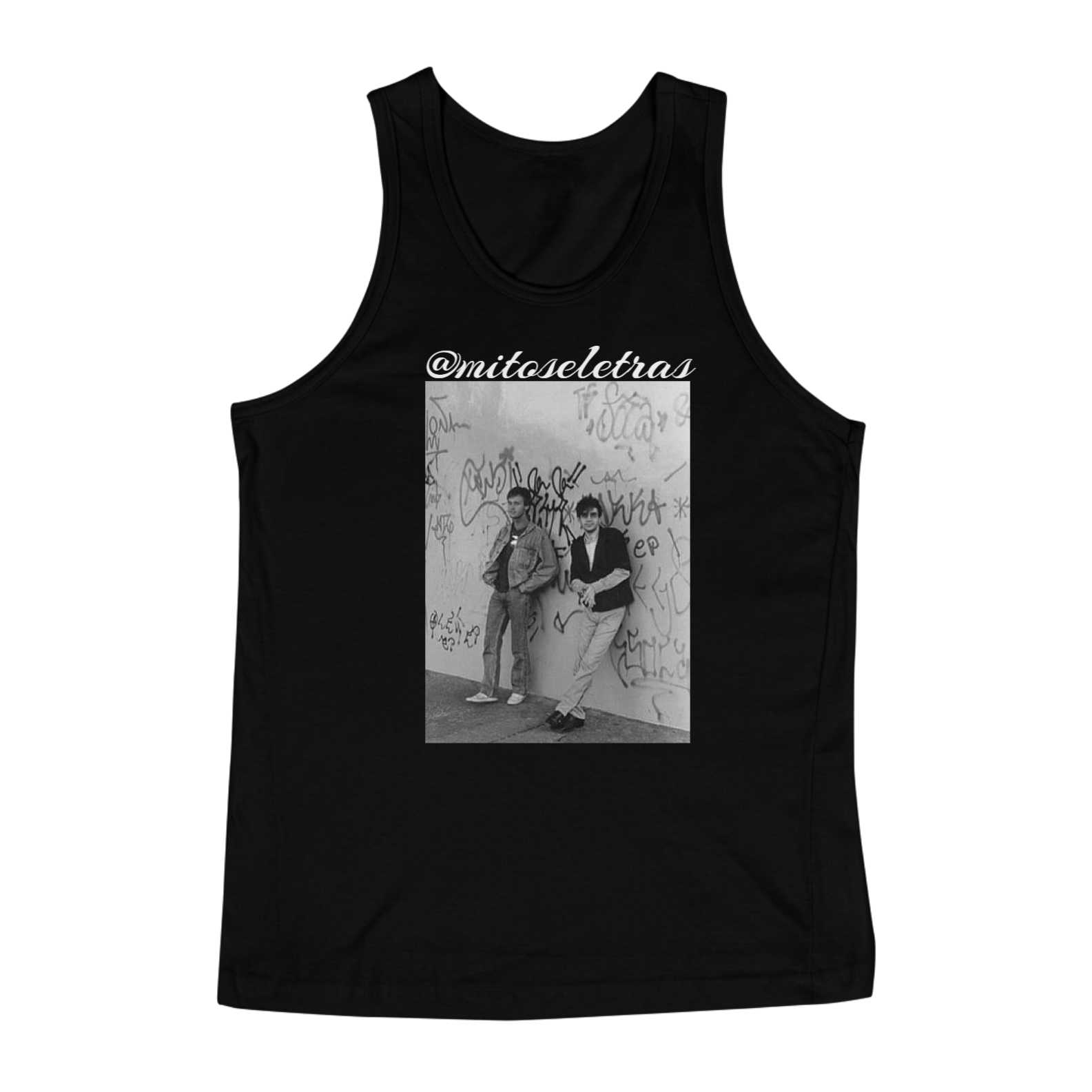 Nome do produto: REGATA MITOS & LETRAS CLASSICA