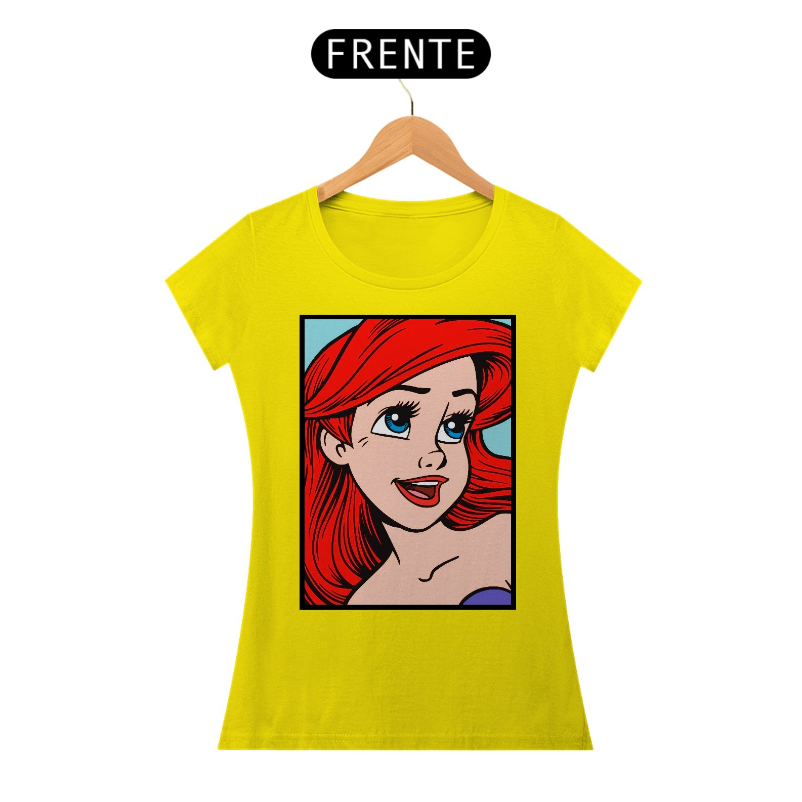 Nome do produto: Ariel Beautiful Smile Baby Look feminina - BLARIBS48