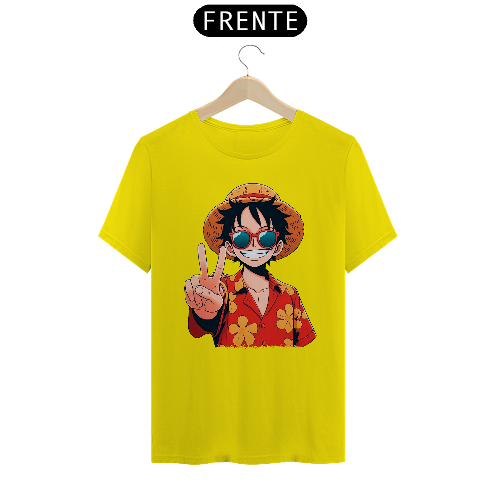 Nome do produto: Camiseta One Luffy V - OLV22