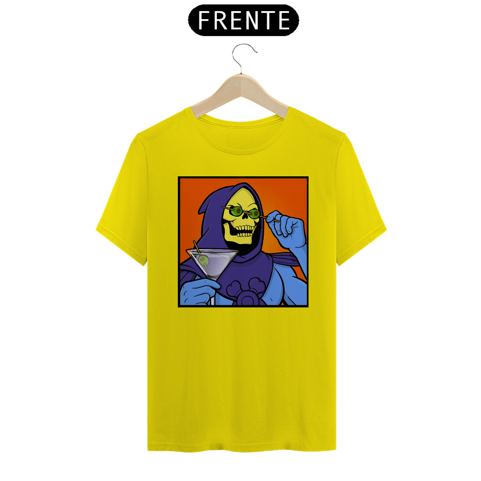 Nome do produto: Camiseta Skeletor Party - SKT08
