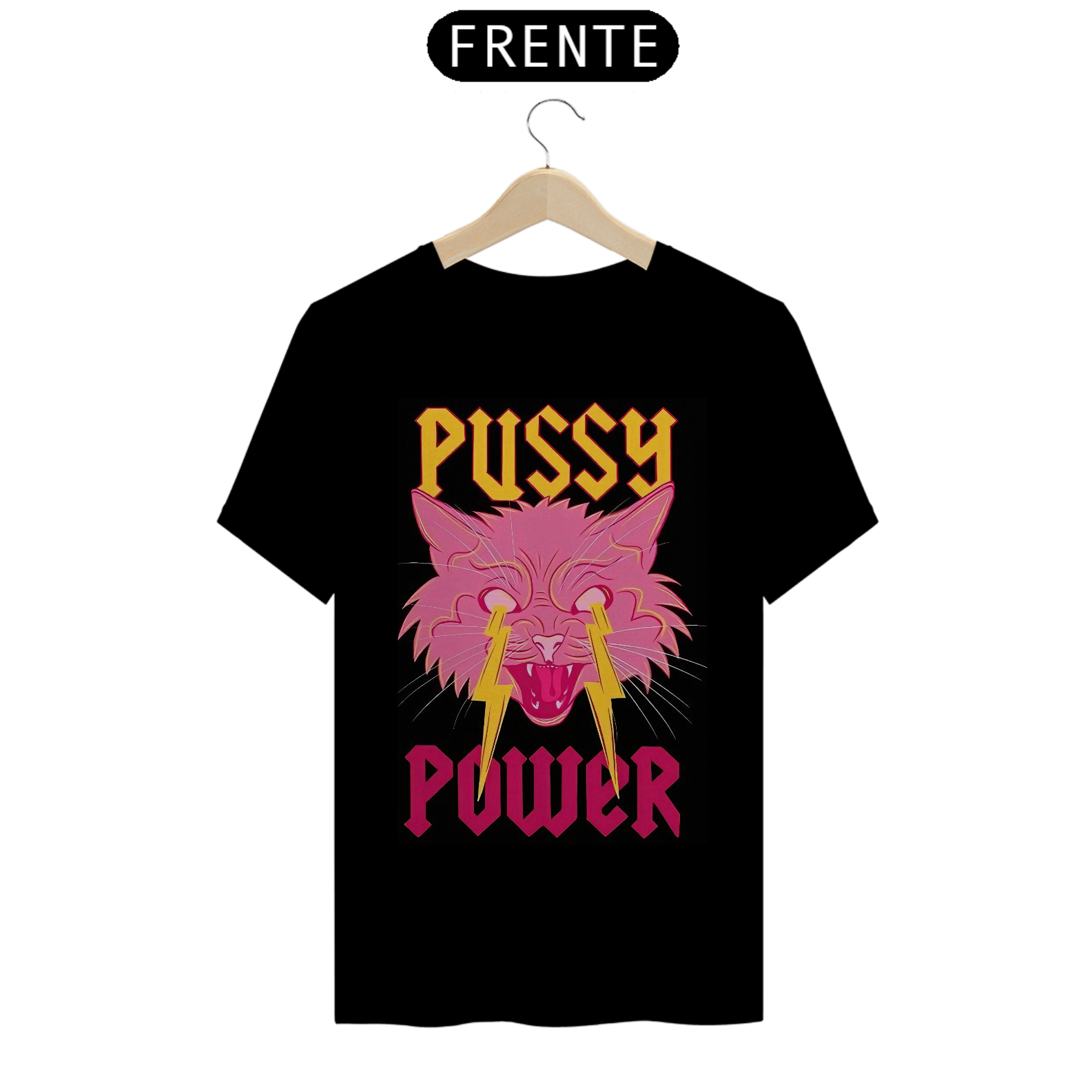Nome do produto: Camiseta Pussy Power - PP44