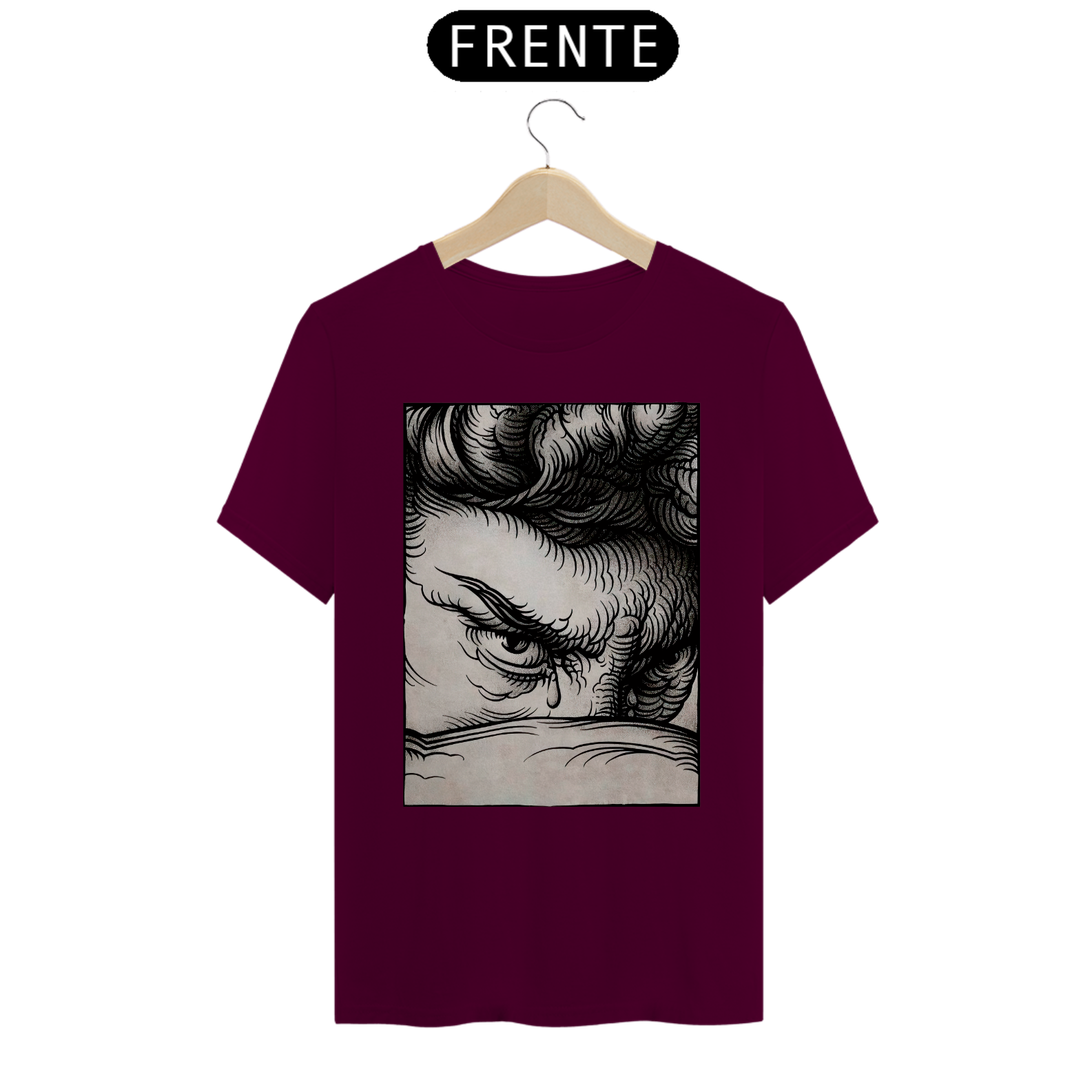 Nome do produto: Camiseta O Anjo caído - Alexandre Cabanel - ART01  