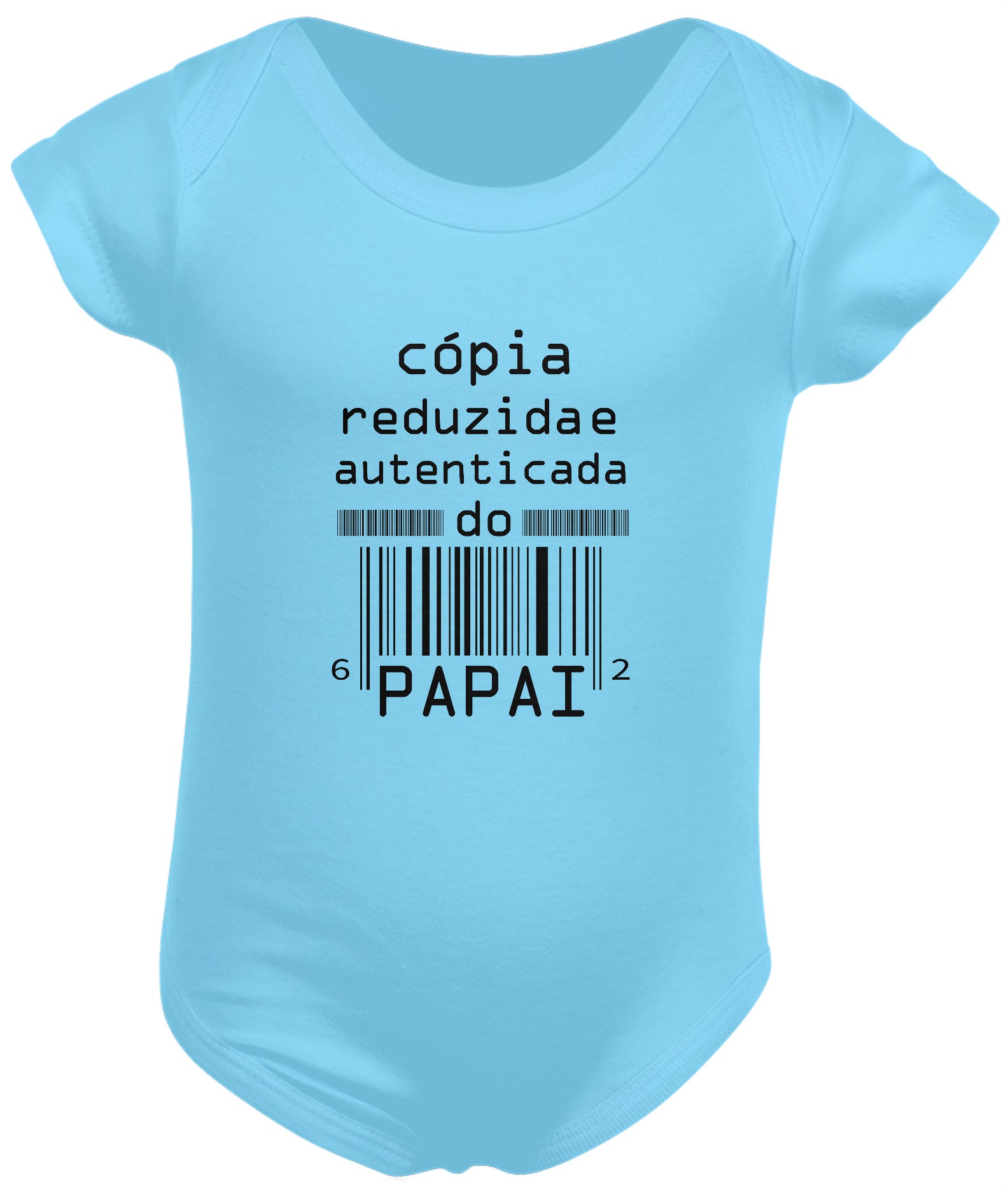 Body Infantil - Cópia Reduzida e Autenticada do Papai
