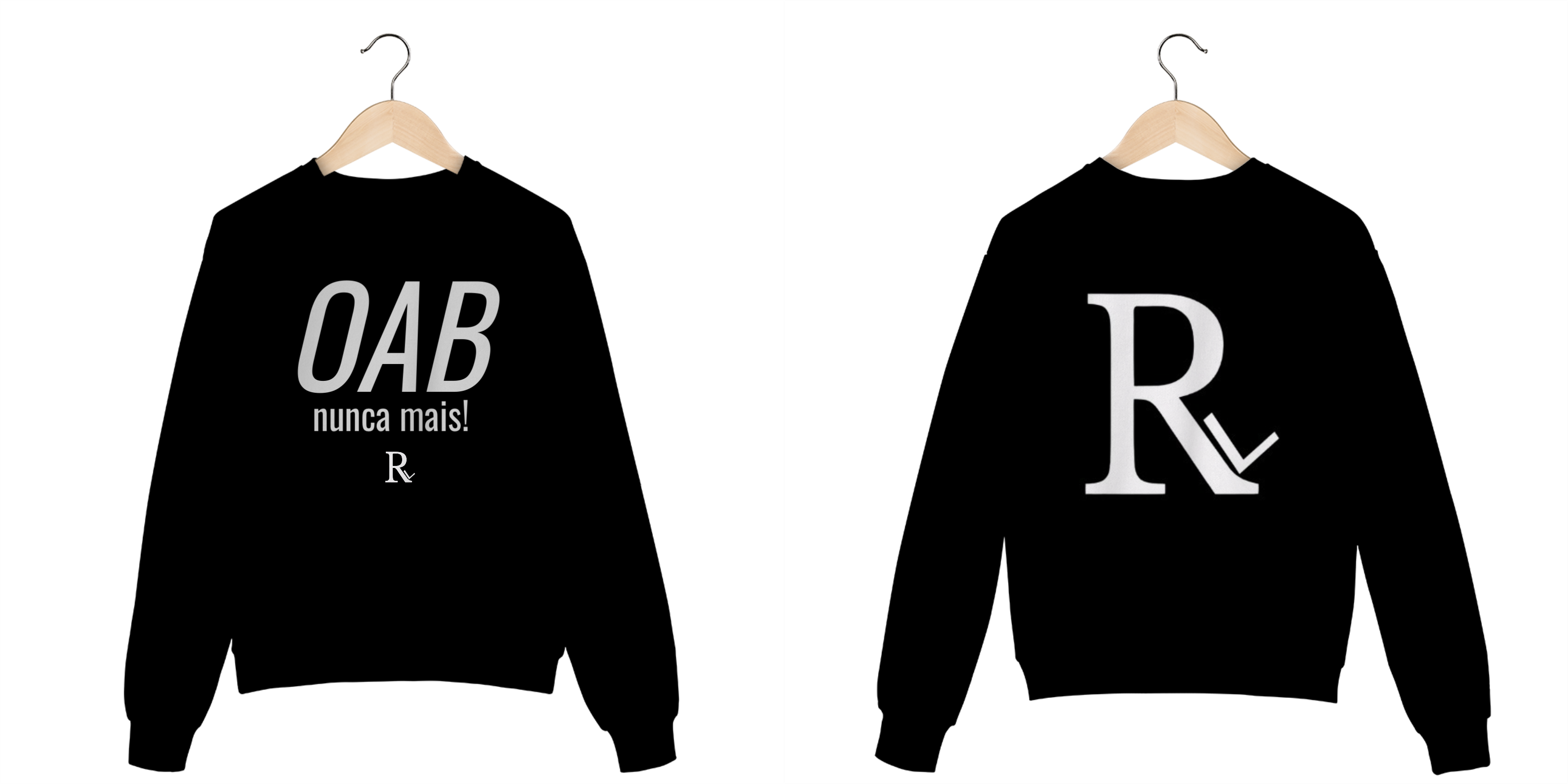 Nome do produto: Moletom - OAB nunca mais!