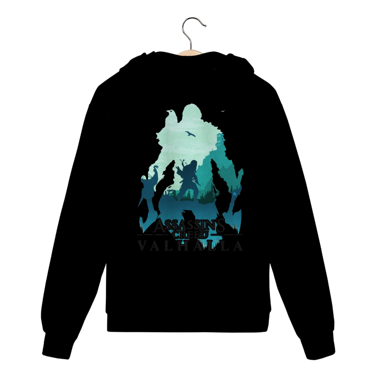 Nome do produto: Moletom Raven Clan - Assassin\'s Creed Valhalla Edition