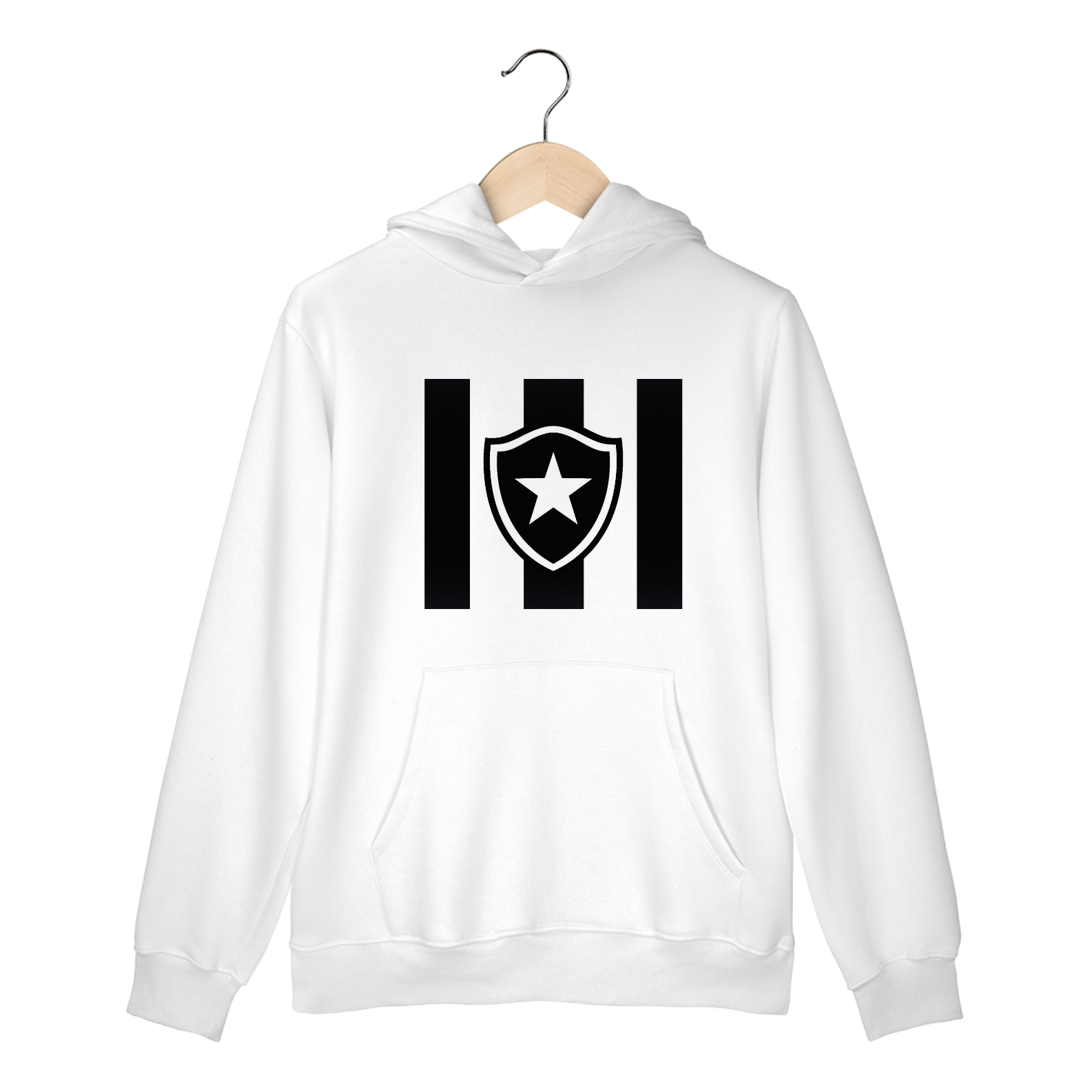 Nome do produto: Moletom Canguru BOTAFOGO