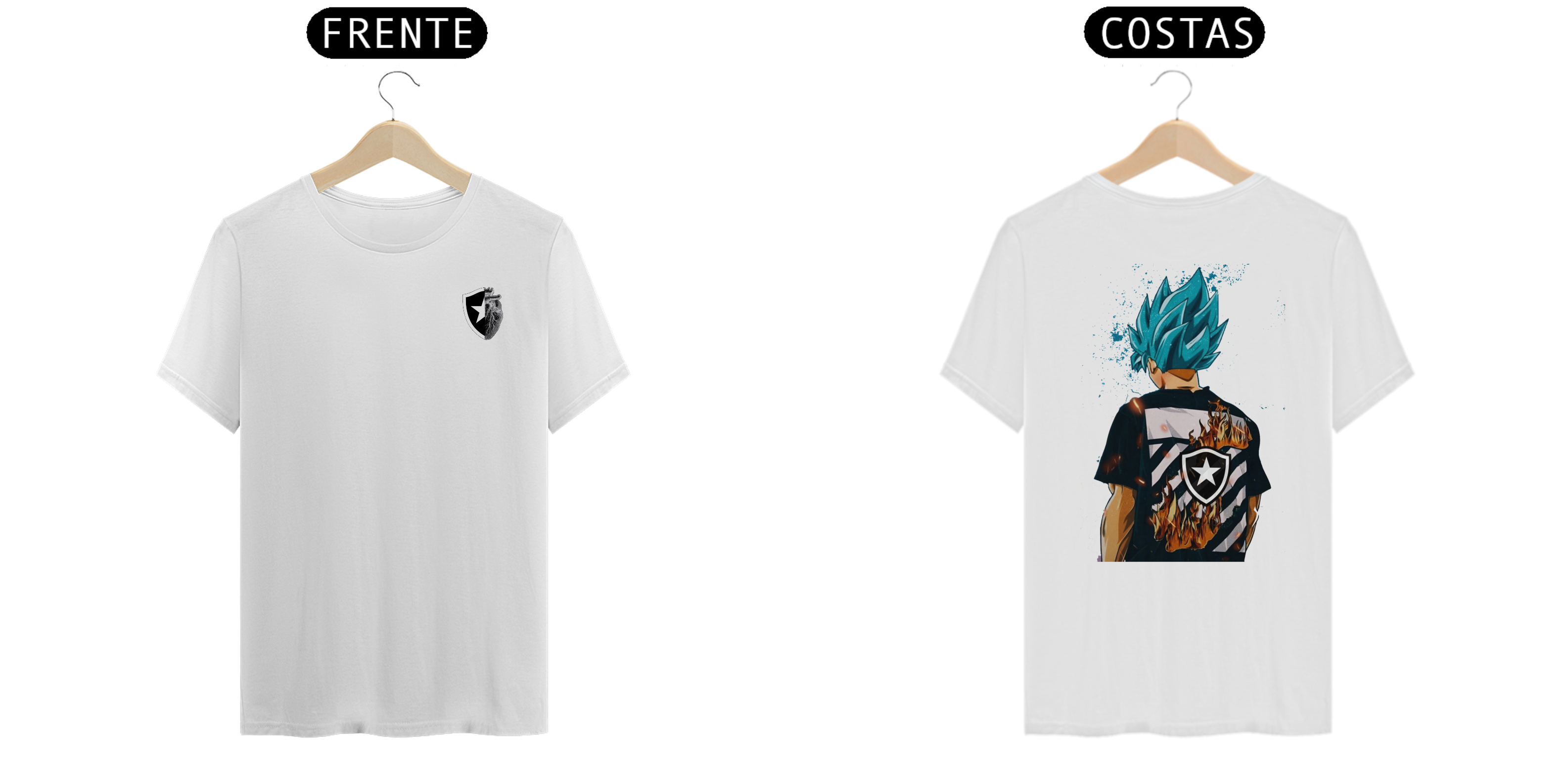 Nome do produto: CAMISA BOTAFOGO GOKU