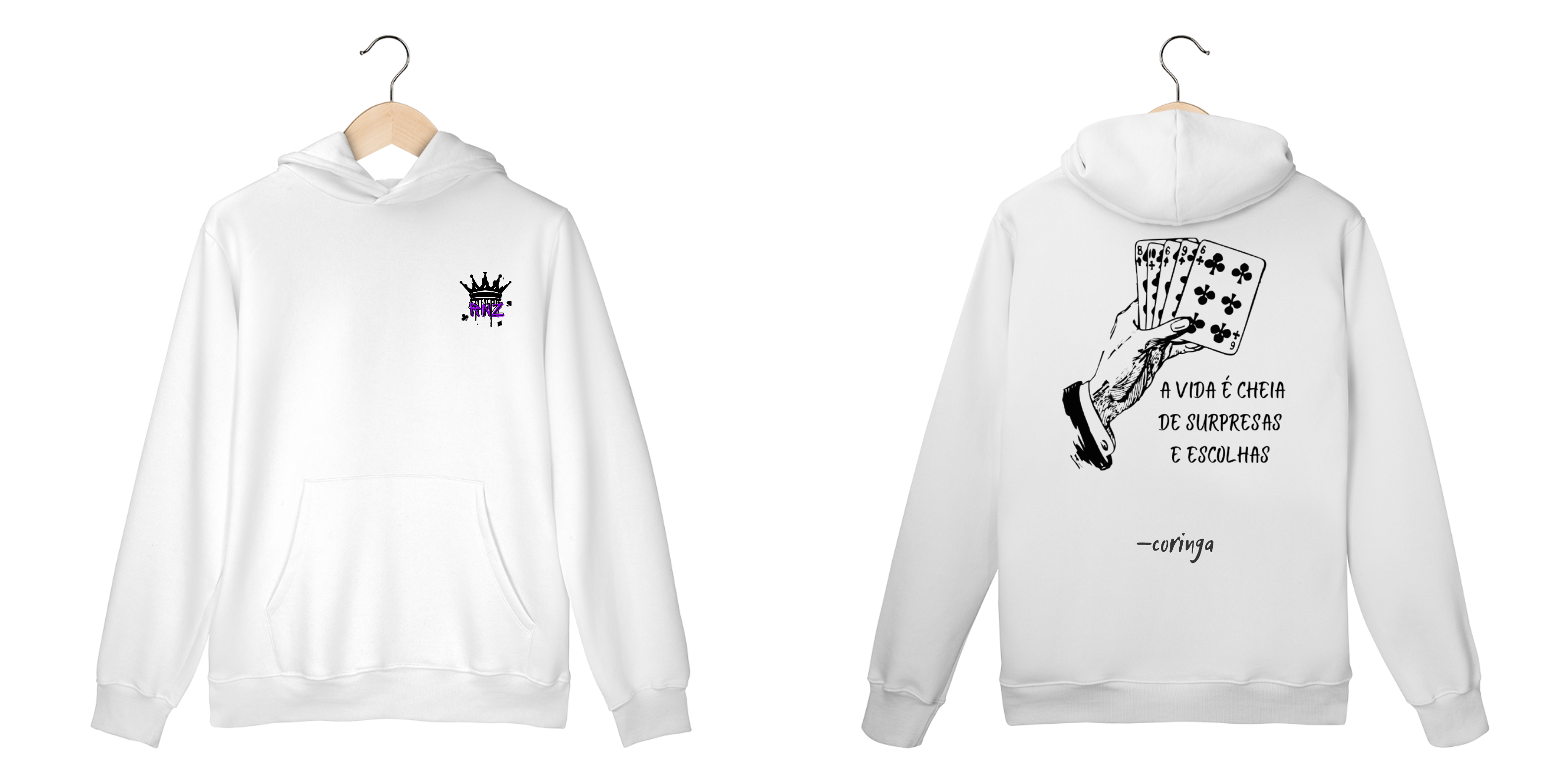 Nome do produto: Moletom Baralho