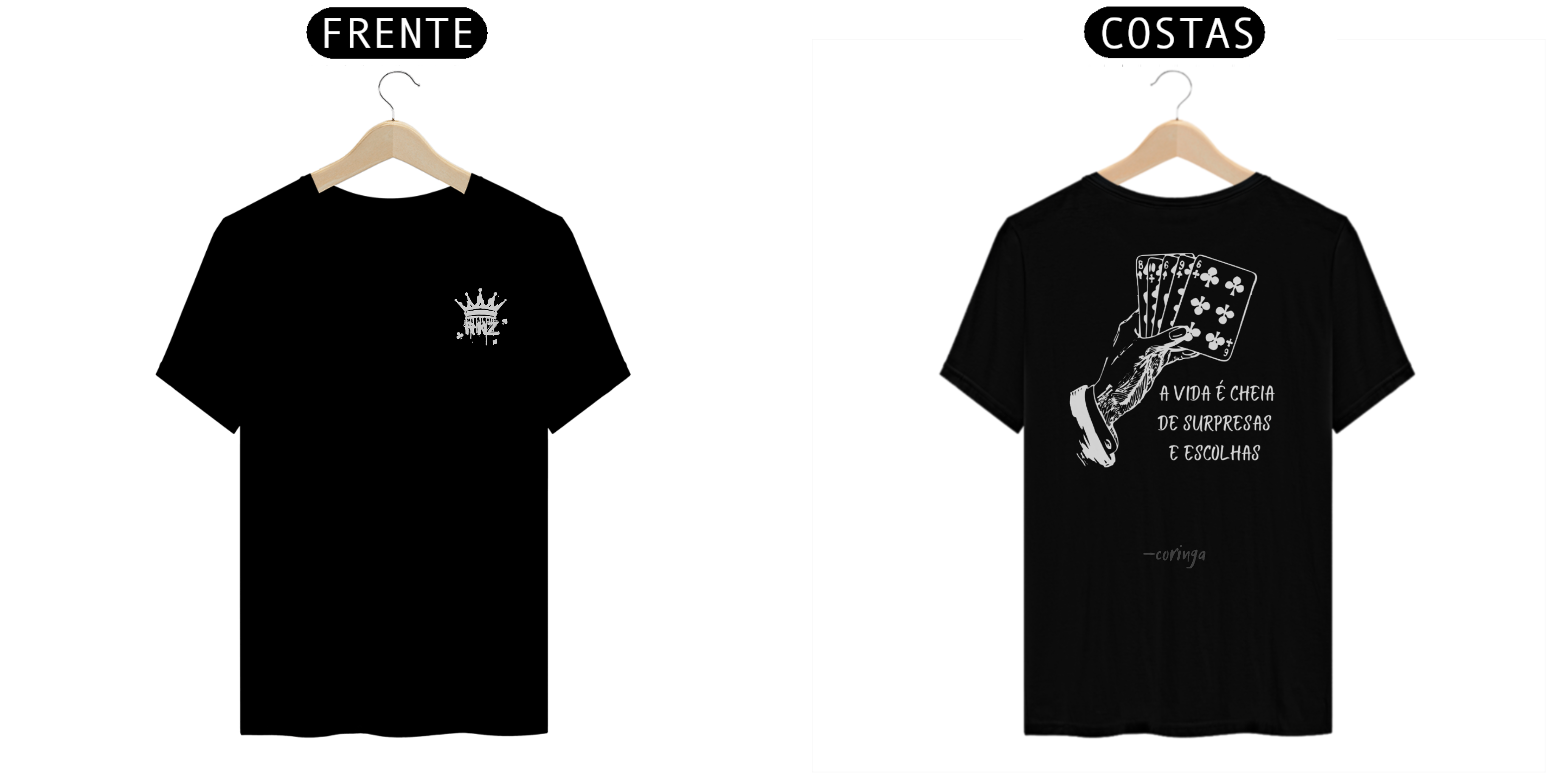 Nome do produto: Camisa Baralho