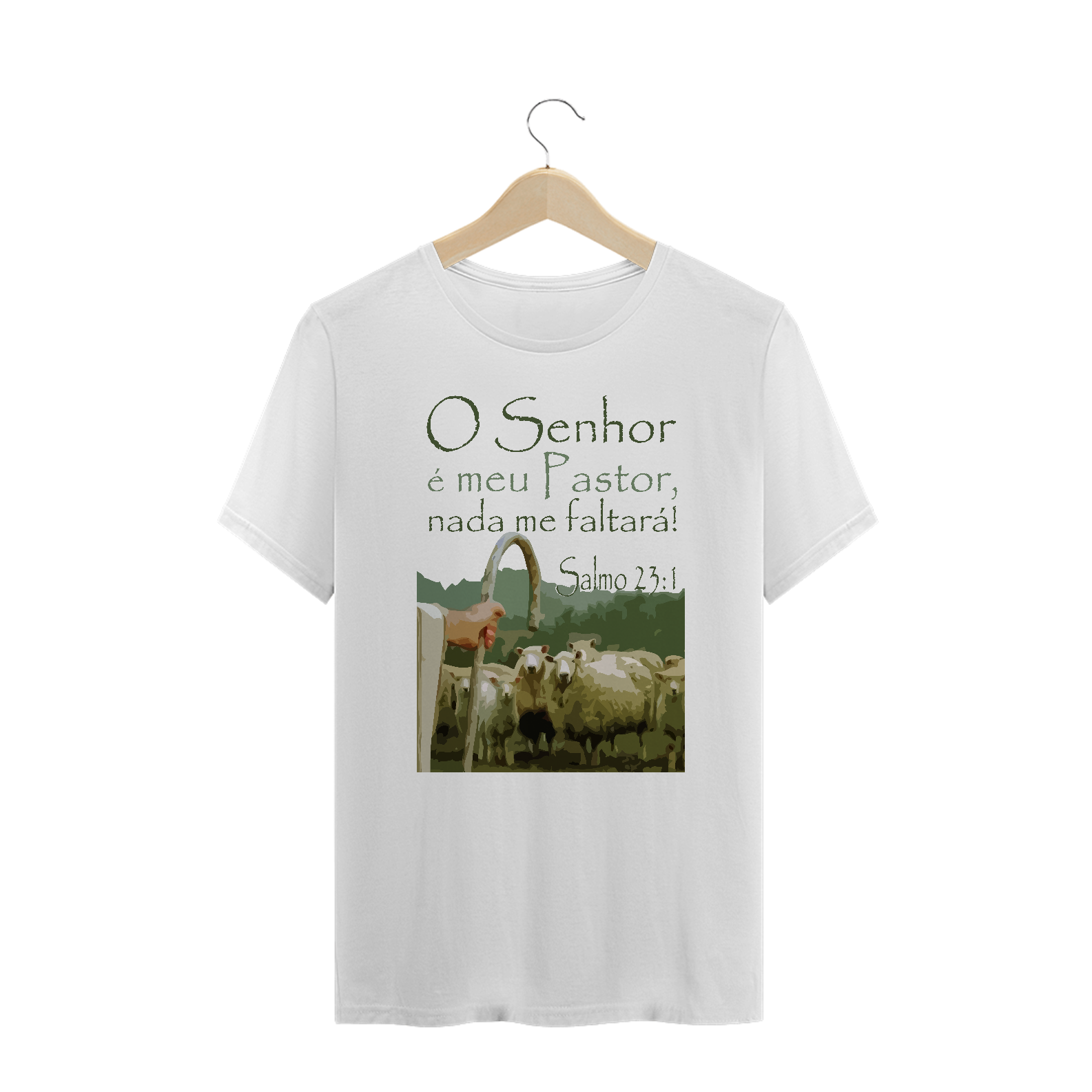 Nome do produto: O Senhor é Meu Pastor - Plus Size