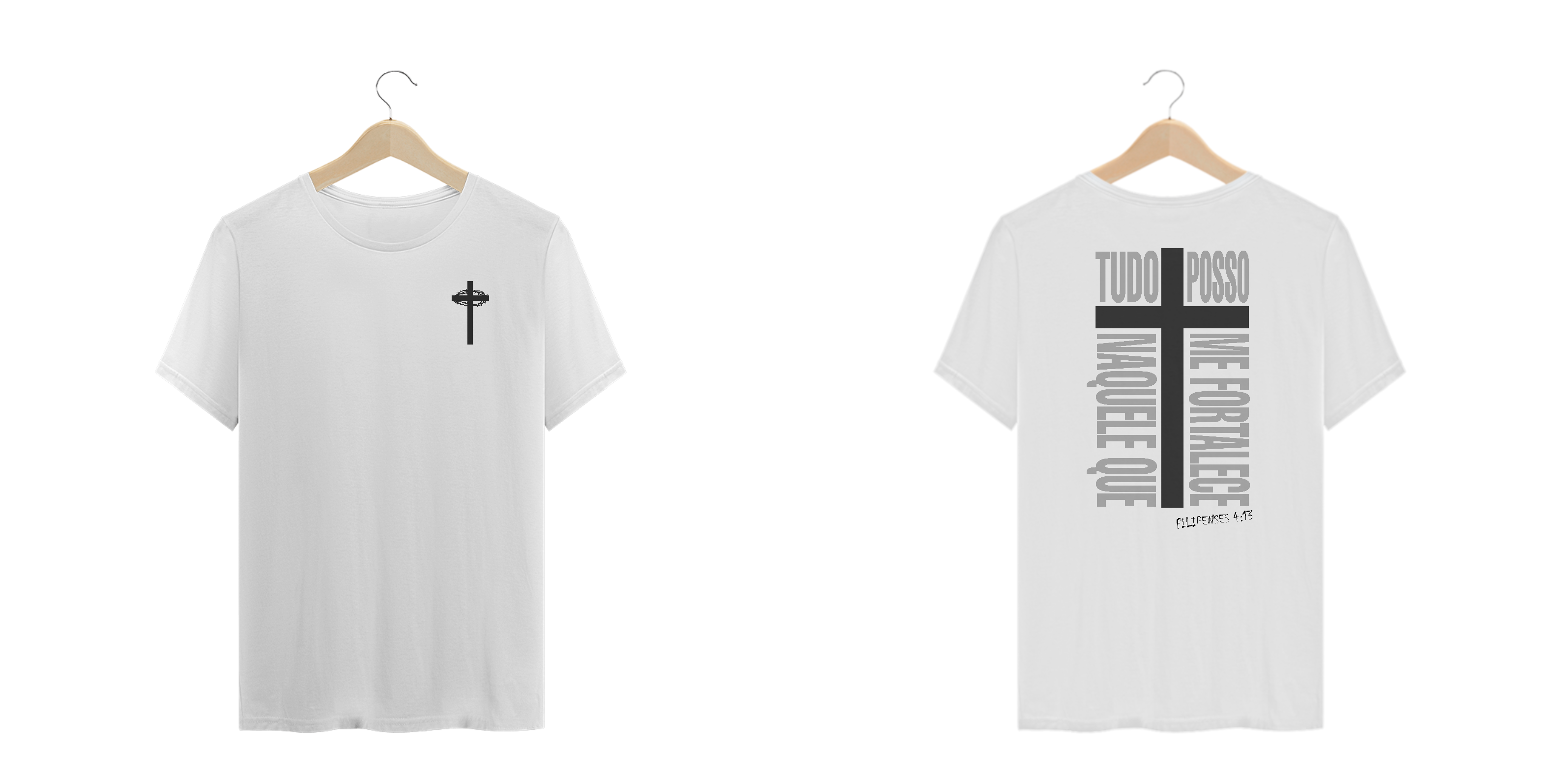 Nome do produto: Tudo Posso Naquele Que Me Fortalece - Plus Size