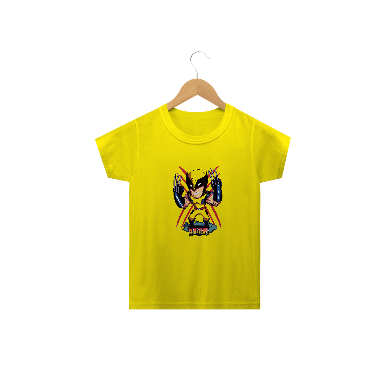 Nome do produto: Camiseta Infantil - Wolverine