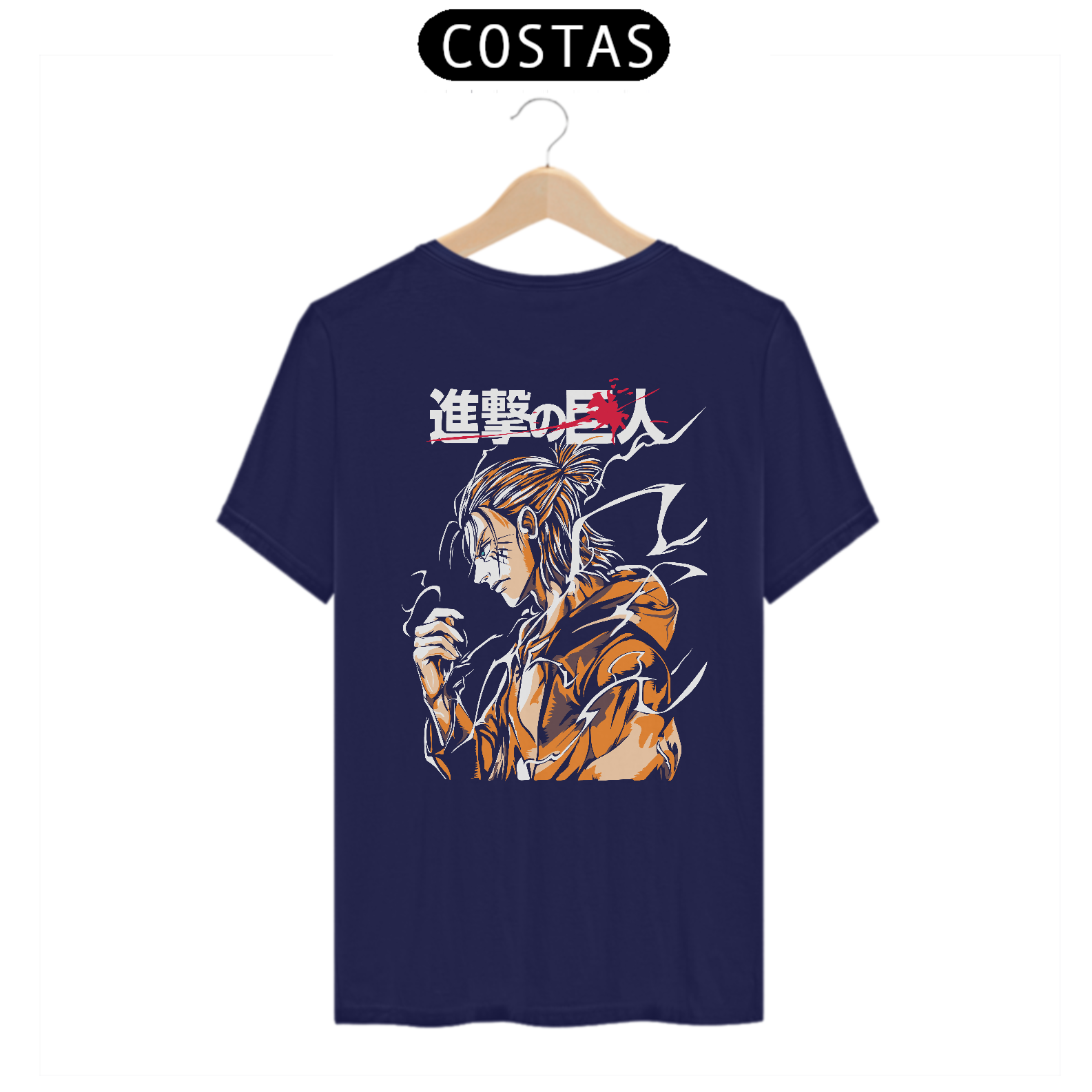 Nome do produto: Camisa - Eren Jaeger
