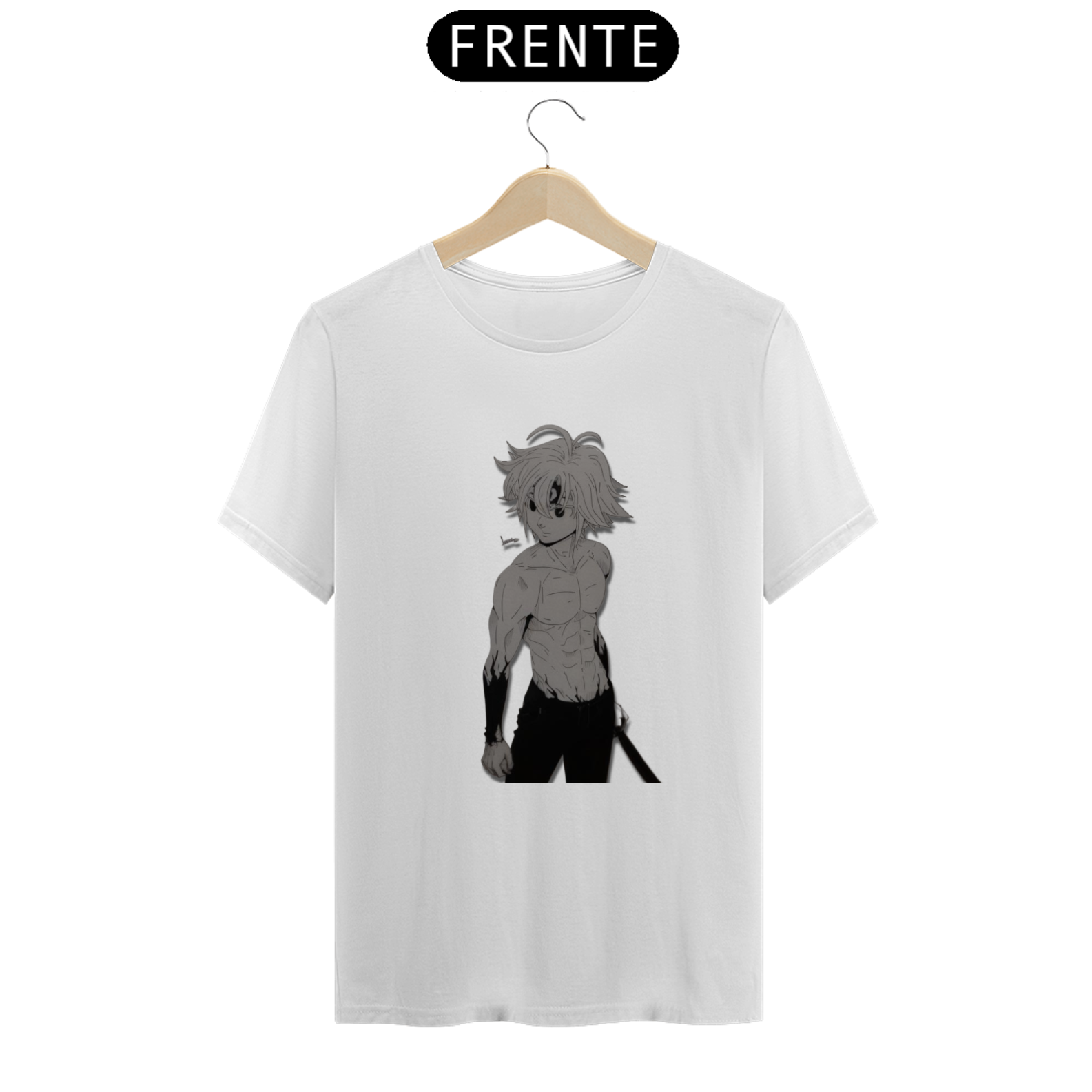 Nome do produto: Camiseta - Meliodas