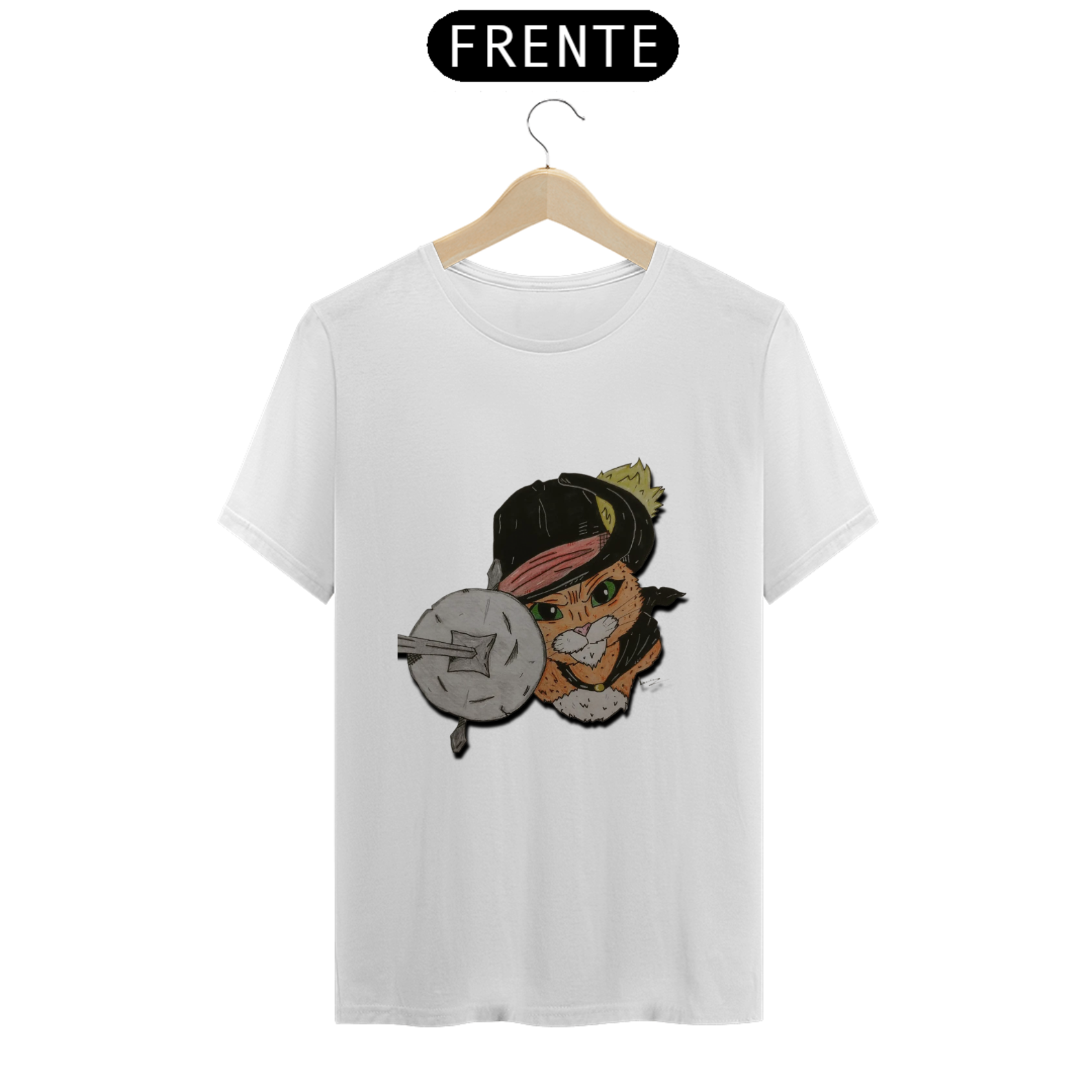 Nome do produto: Camiseta - Gato de Botas