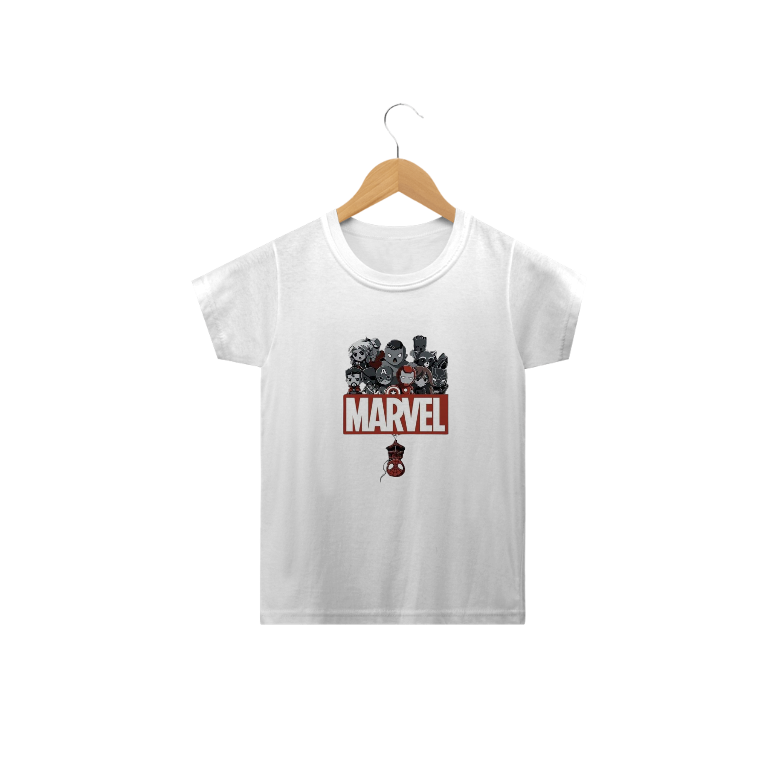 Nome do produto: Camiseta Infantil - Marvel