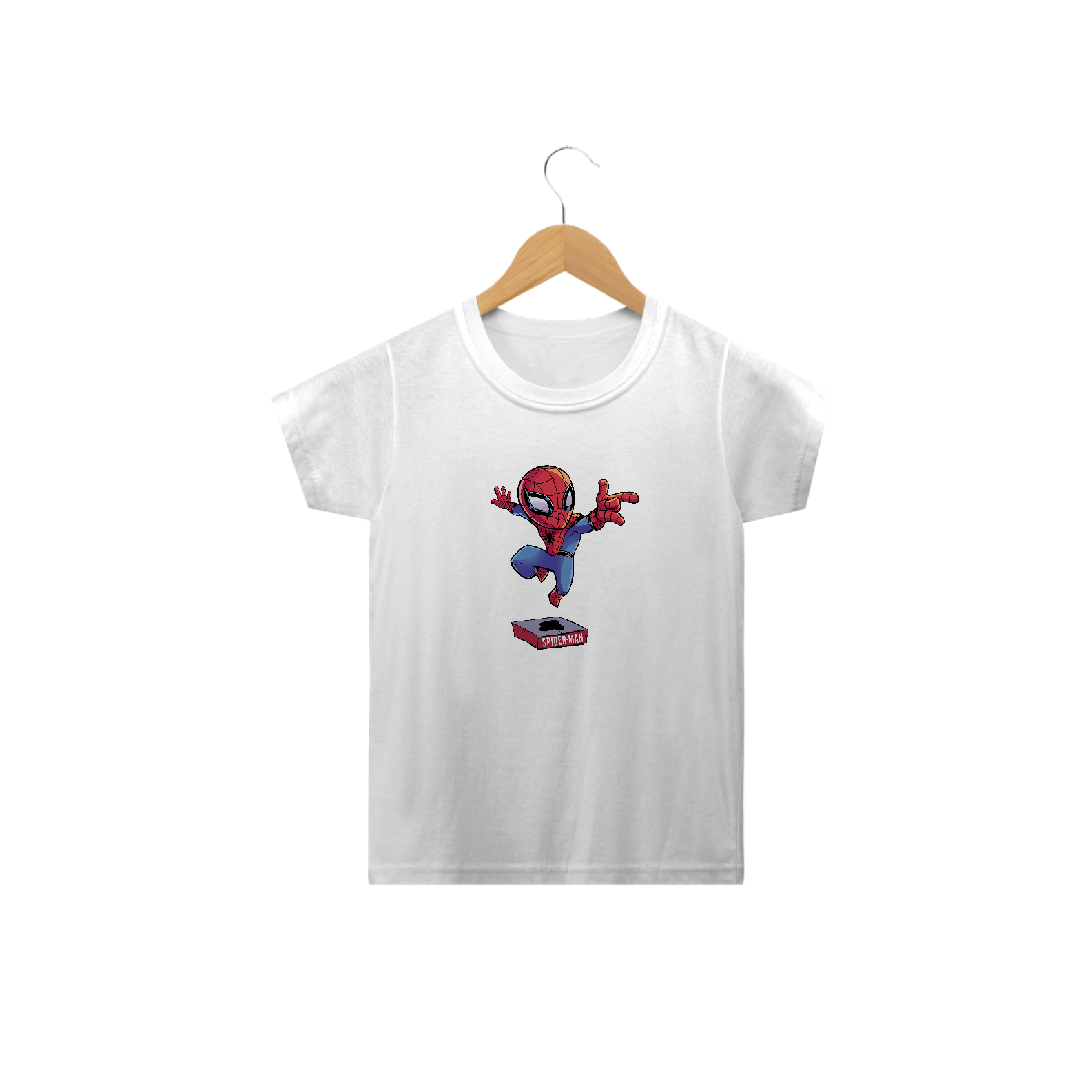 Nome do produto: Camiseta Infantil - Homem-Aranha