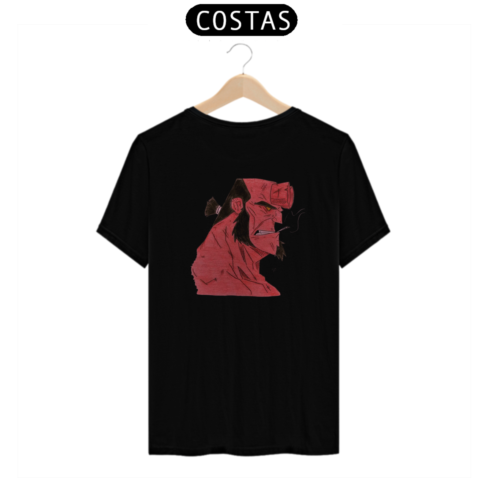 Nome do produto: Camiseta - Hellboy