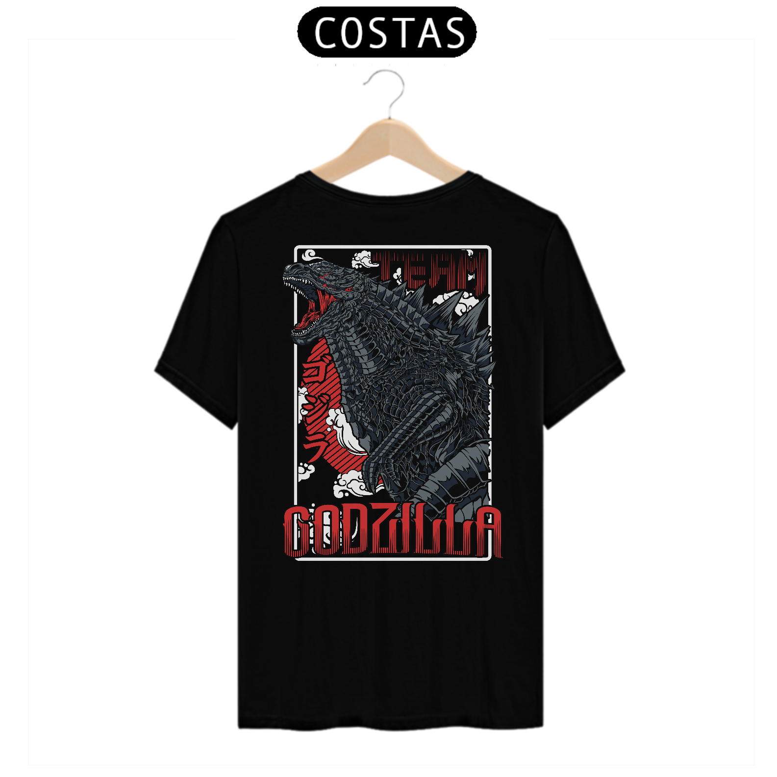 Nome do produto: Camisa - Godzilla