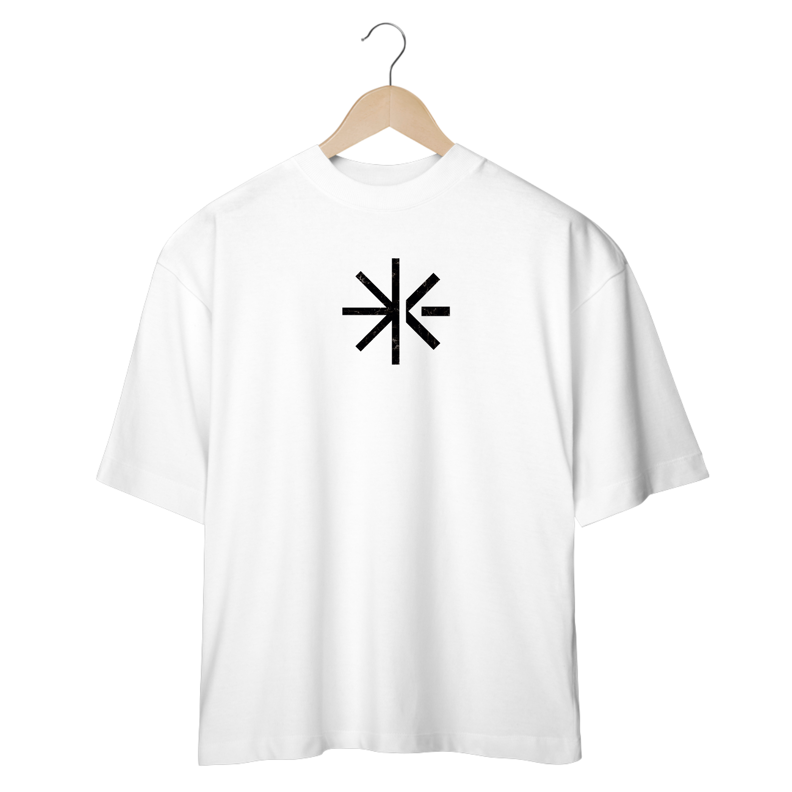 Nome do produto: Oversized Marmorizada (estampa preta)