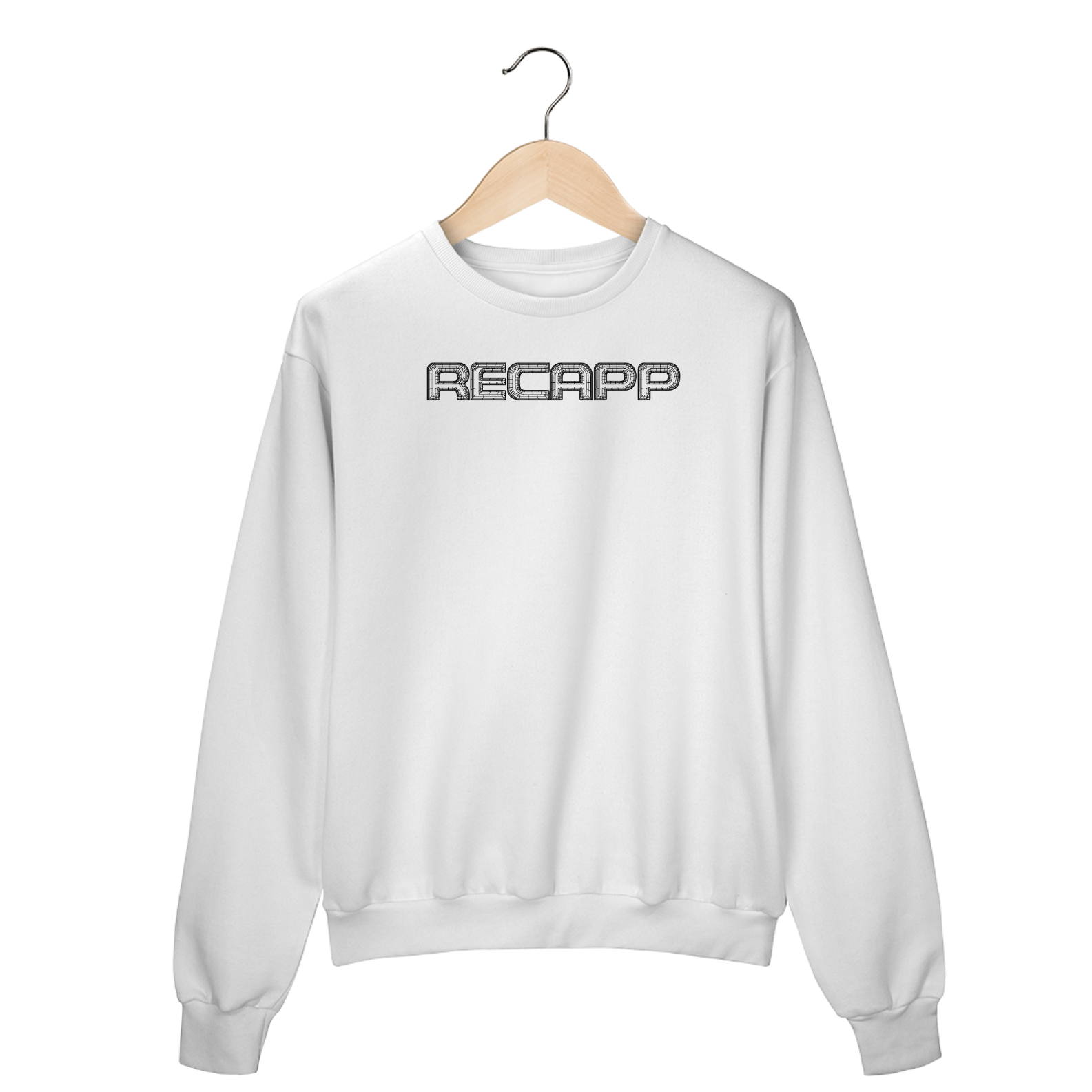 Moletom 3D (estampa preta)