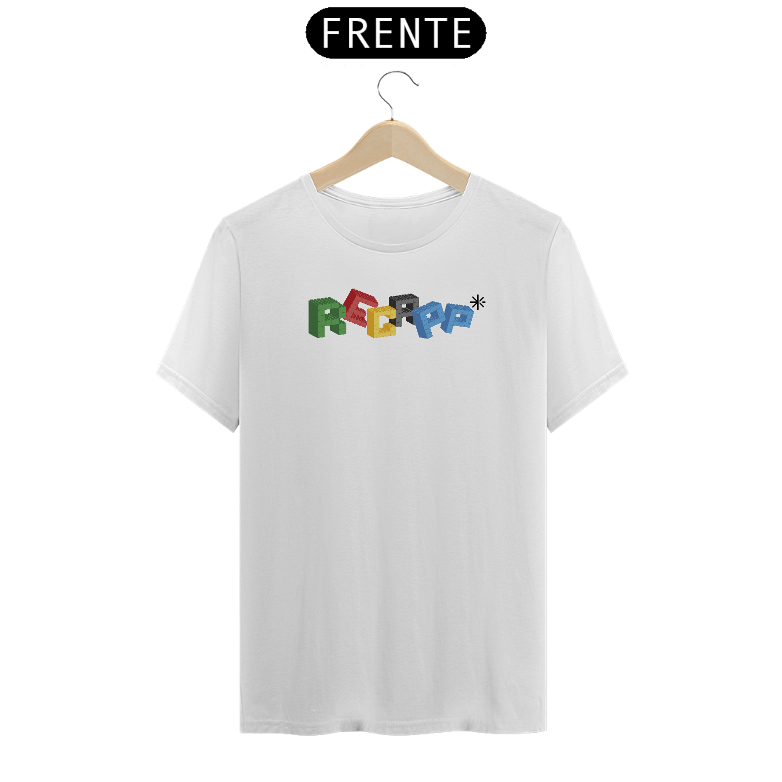 Nome do produto: Camiseta Lego (logo preta)  
