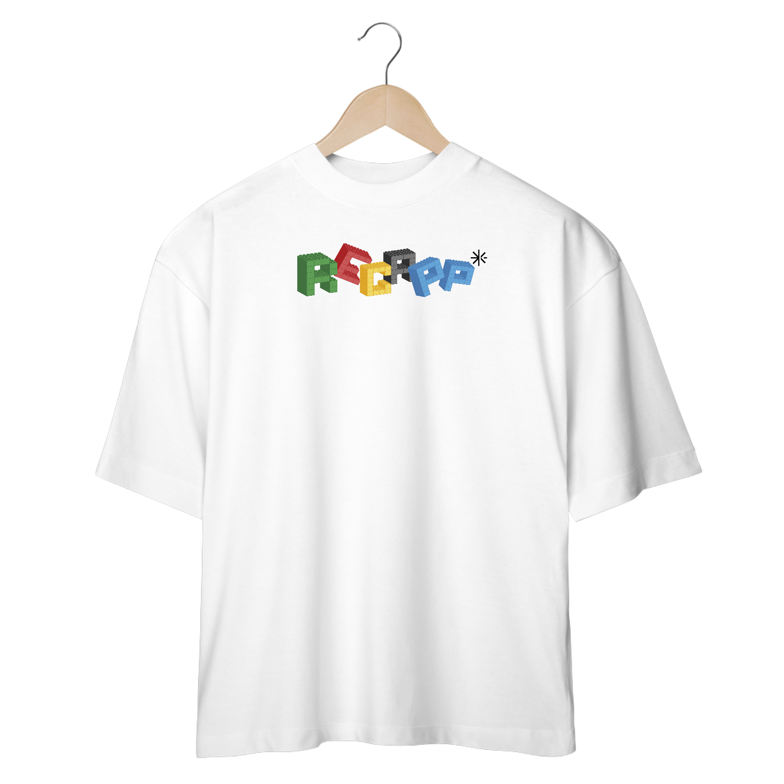 Nome do produto: Oversized Lego (Logo preto) 