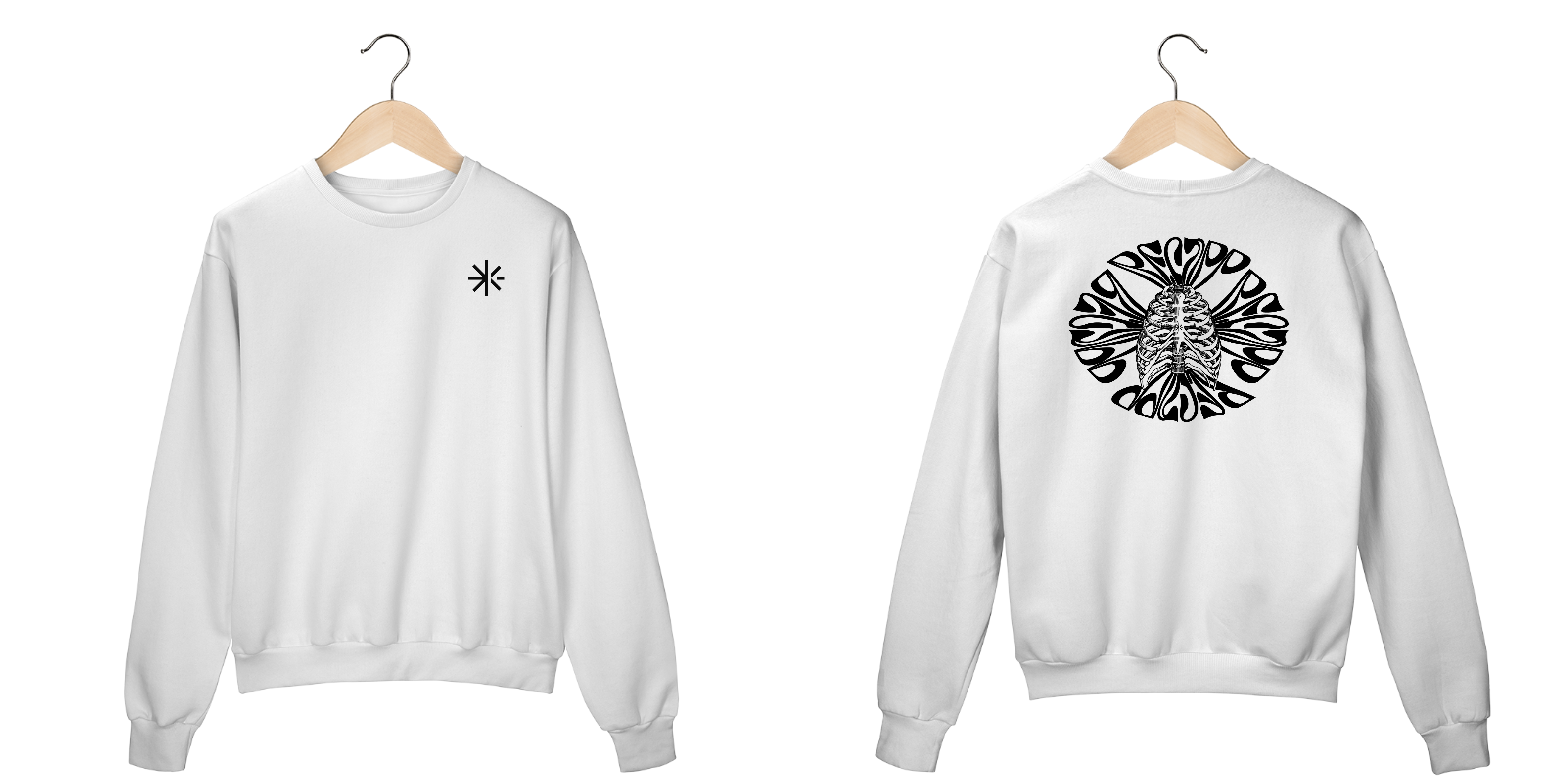 Nome do produto: Moletom Human (estampa preta)