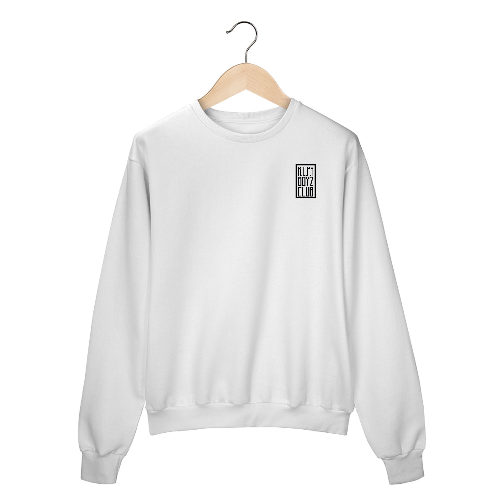 Nome do produto: Moletom Recapp Boyz Club (estampa preta)