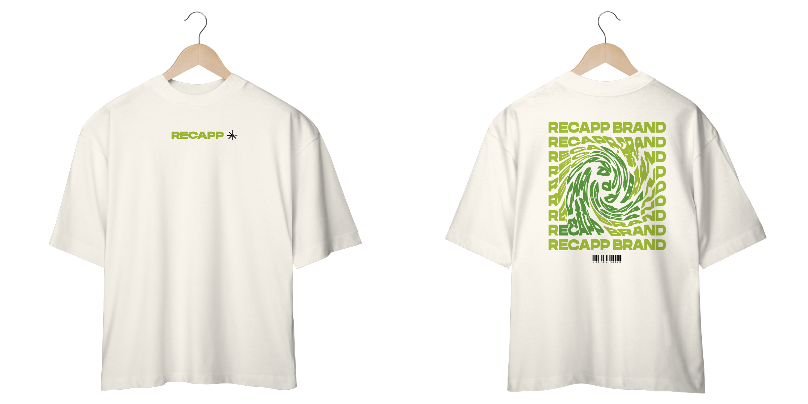 Nome do produto: Oversized Brand (logo preta)