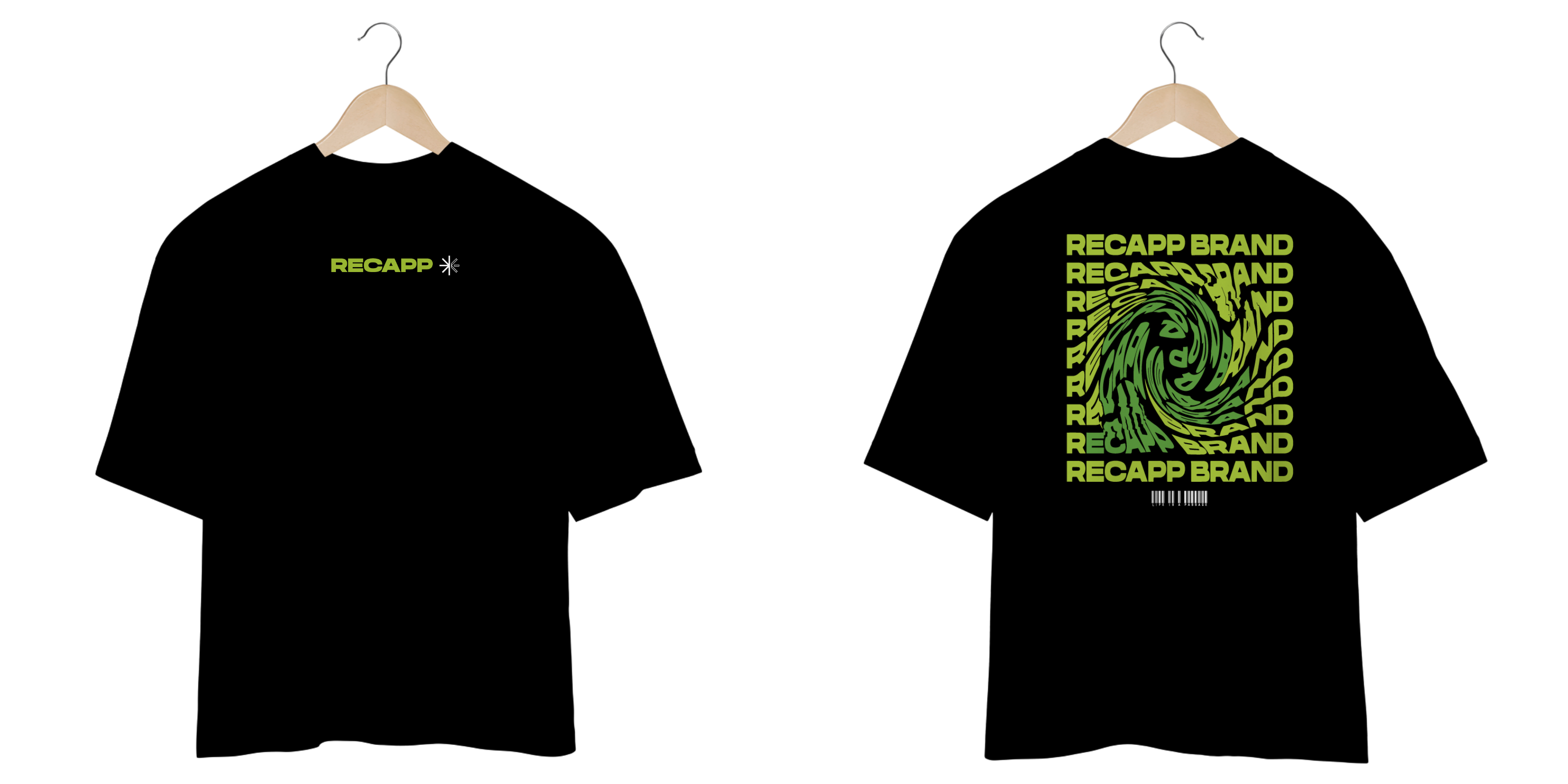 Nome do produto: Oversized Brand (logo branca)