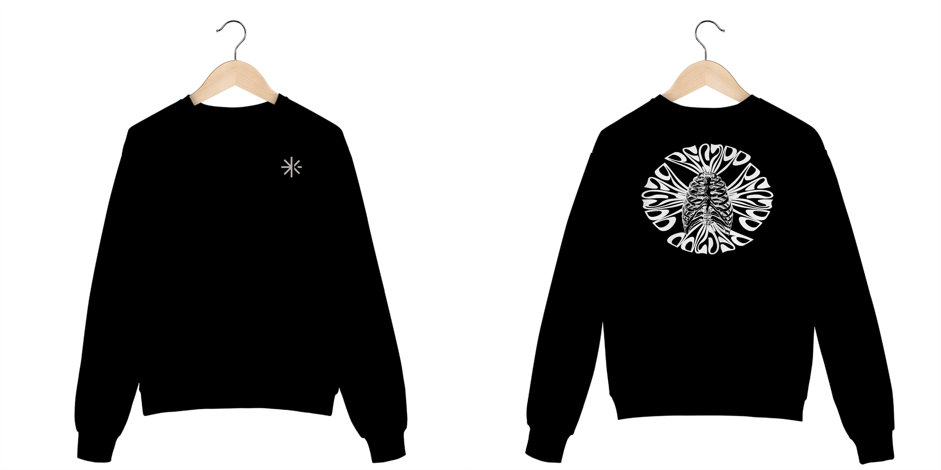 Nome do produto: Moletom Human (estampa branca)