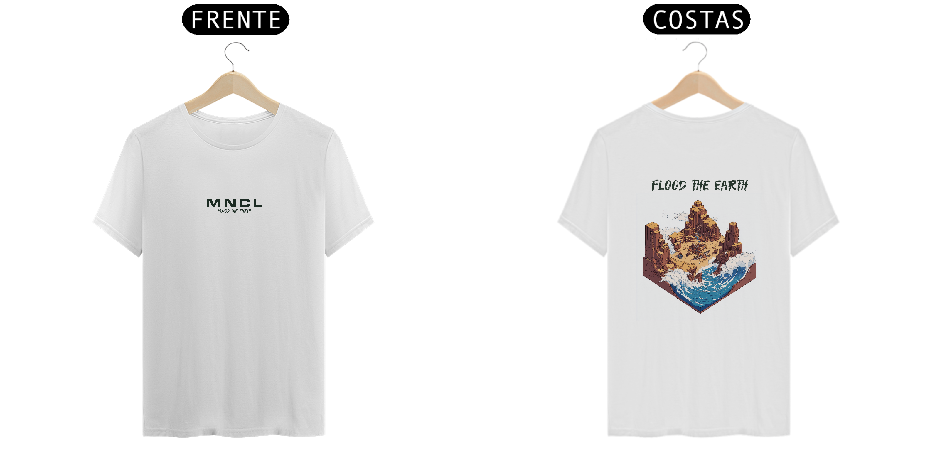 Nome do produto: T-SHIRT PRIME flood the earth