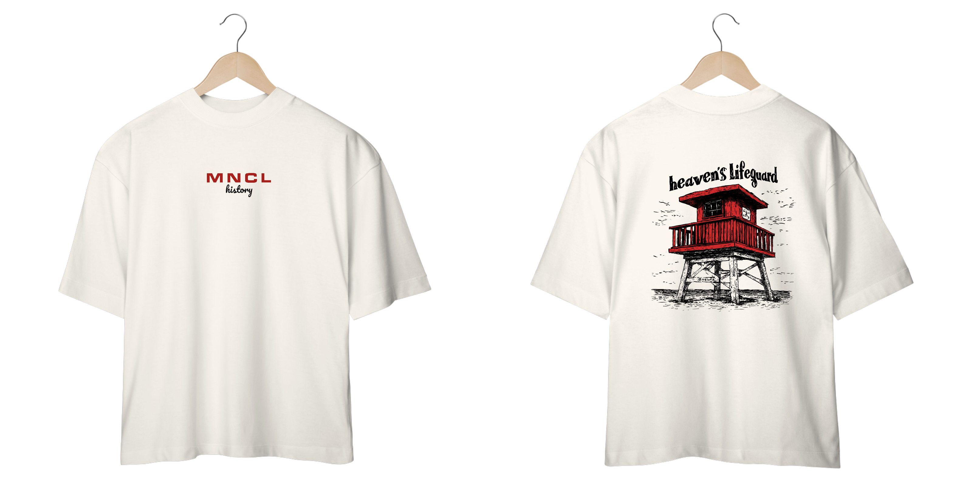 Nome do produto: T-SHIRT OVERSIZED heaven´s lifeguard