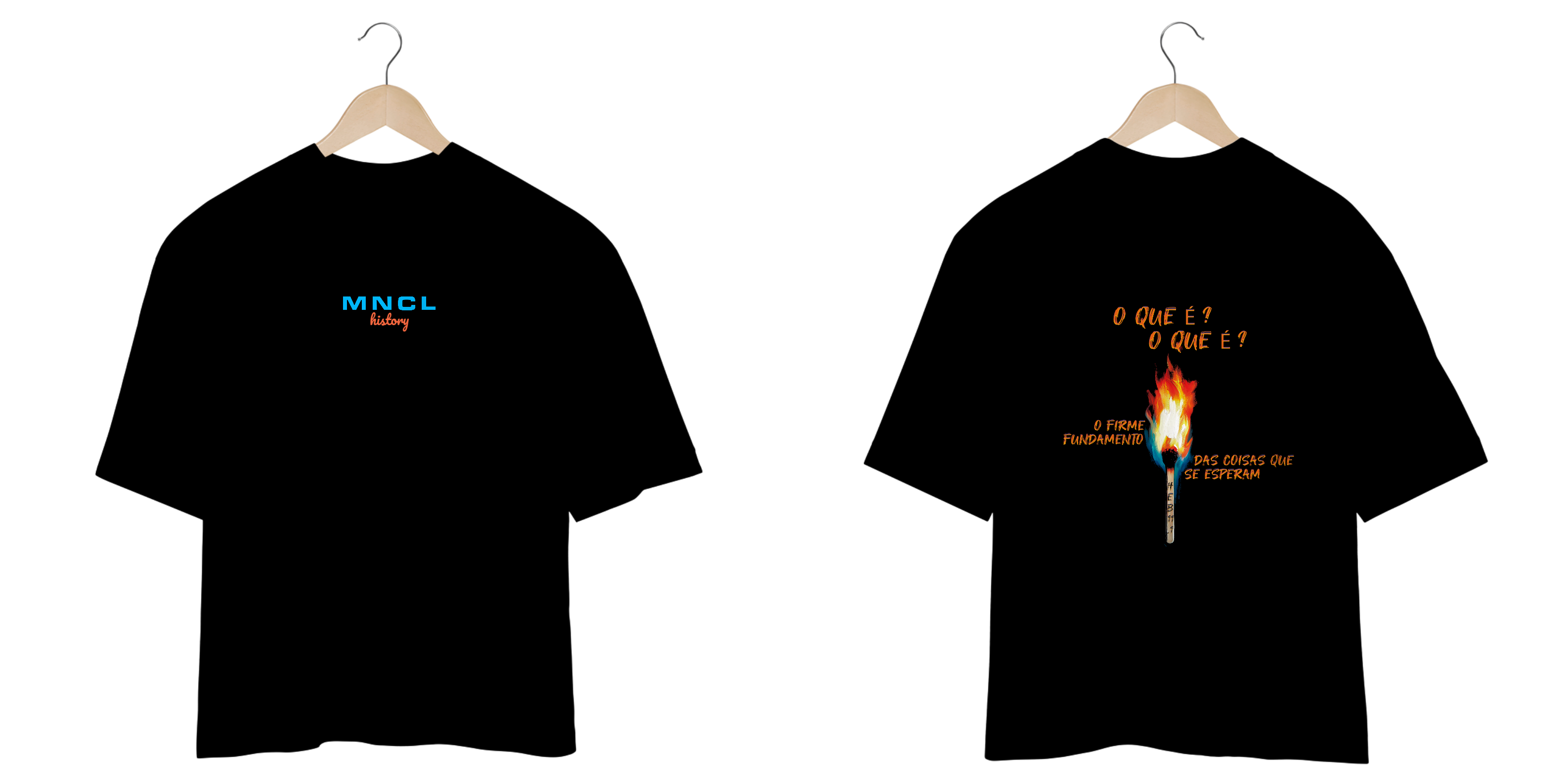 Nome do produto: T-SHIRT OVERSIZED fé