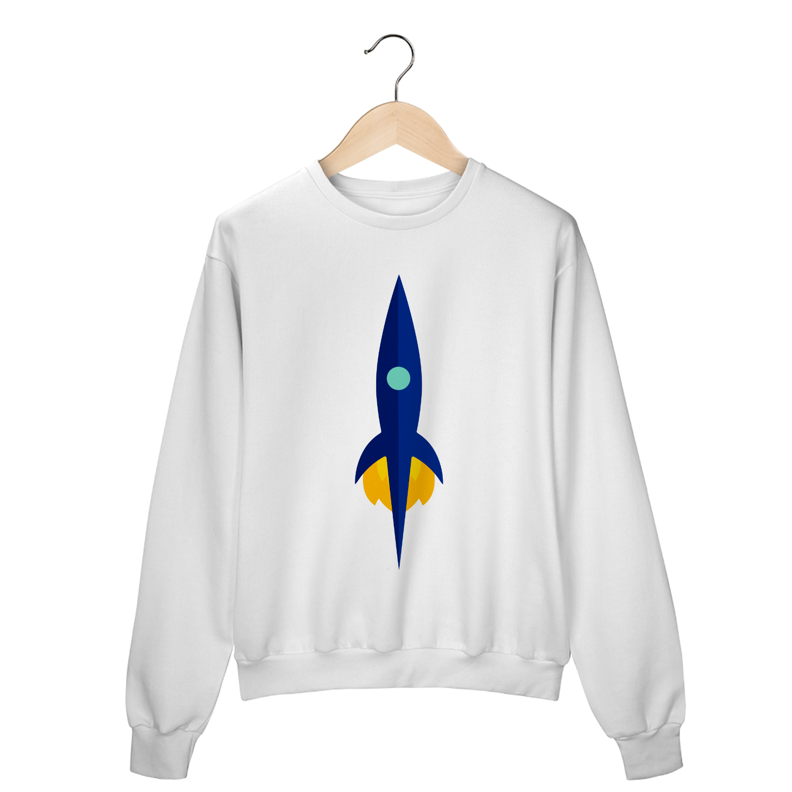 Moletom Esquadrão Foguete logo