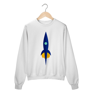 Moletom Esquadrão Foguete logo