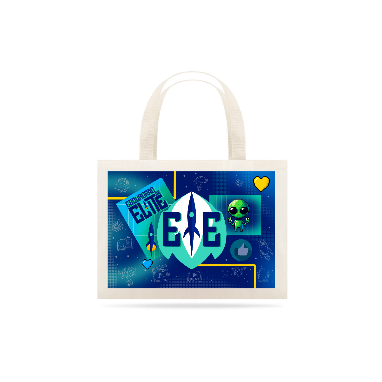 Eco bag grande - Esquadrão Azul