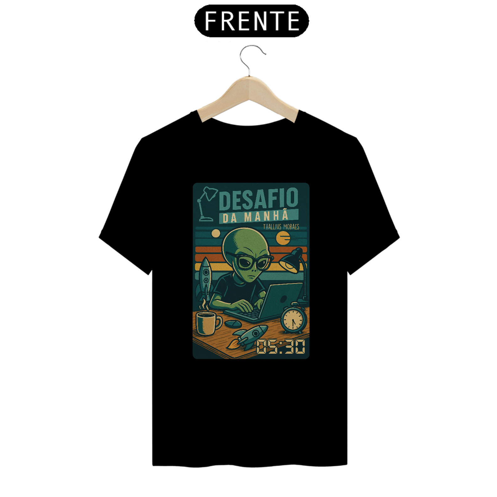 Camiseta Desafio da Manhã - Thallius Moraes