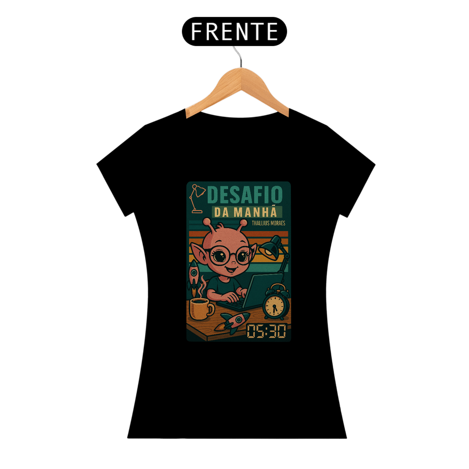 Camiseta Desafio da Manhã - Estrelite