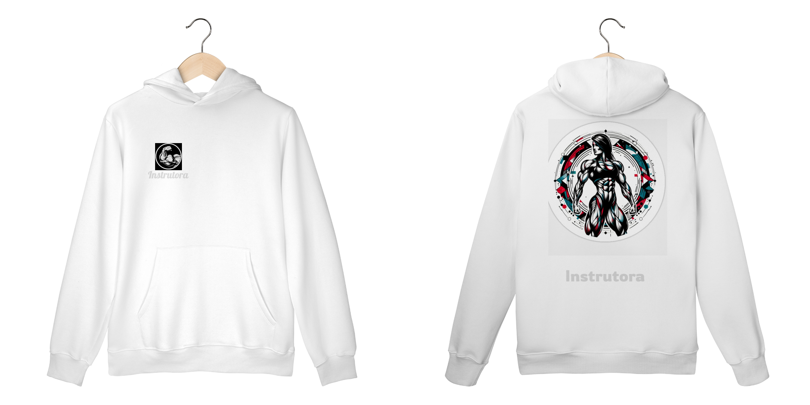 Nome do produto: Moletom canguru - Instrutora