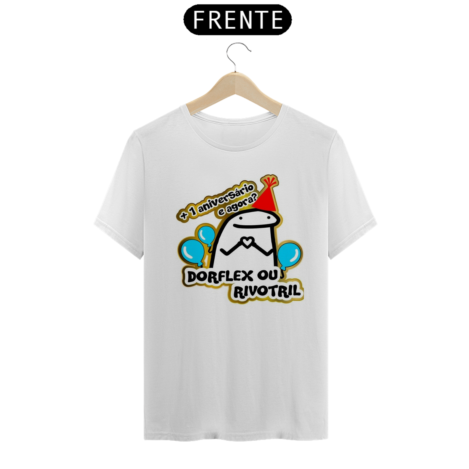 Nome do produto: Camiseta T-Shirt Quality Dorflex e Rivotril